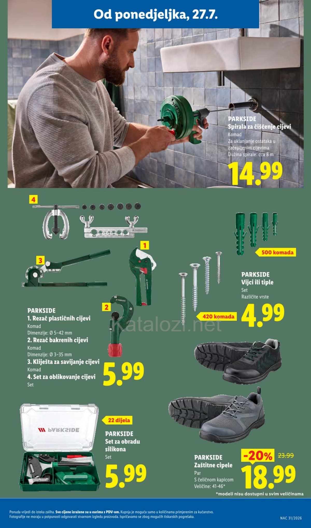 Stranica 15. Lidl kataloga - Neprehrambeni Proizvodi od 23.07.2026.