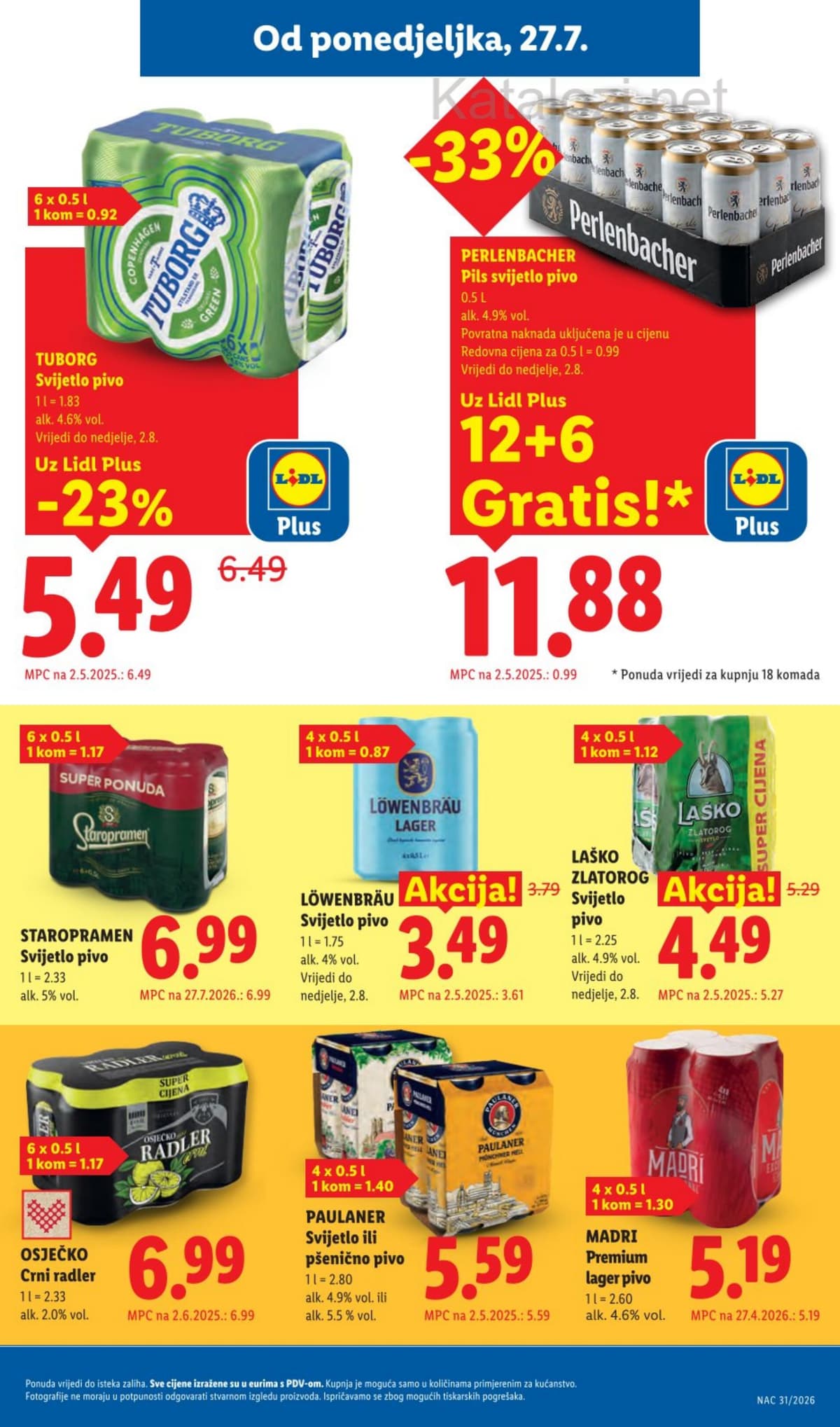 Stranica 9. Lidl kataloga - Tjedna Akcija od 23.07.2026.