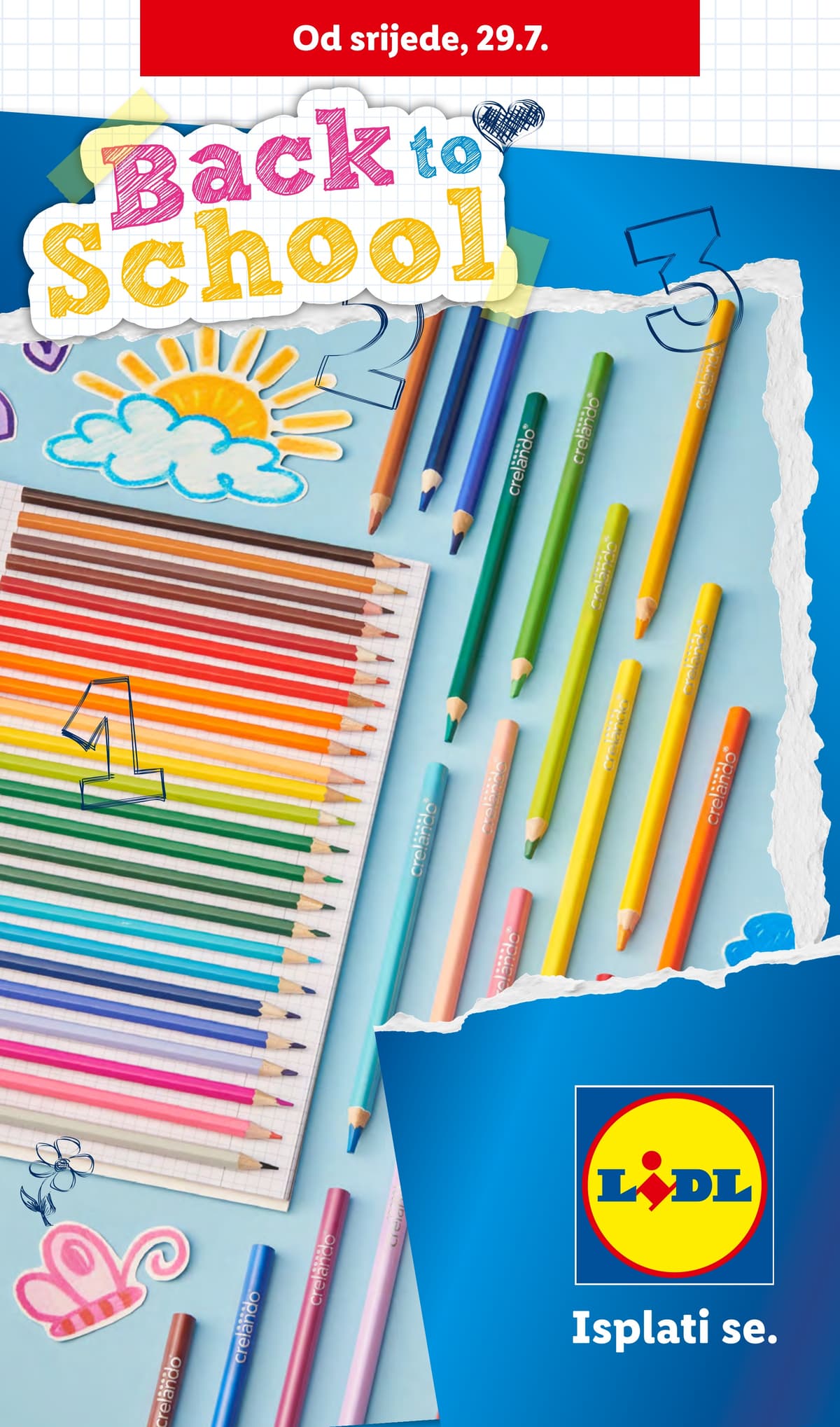 Stranica 1. Lidl kataloga - Sve za Školu od 27.07.2026.