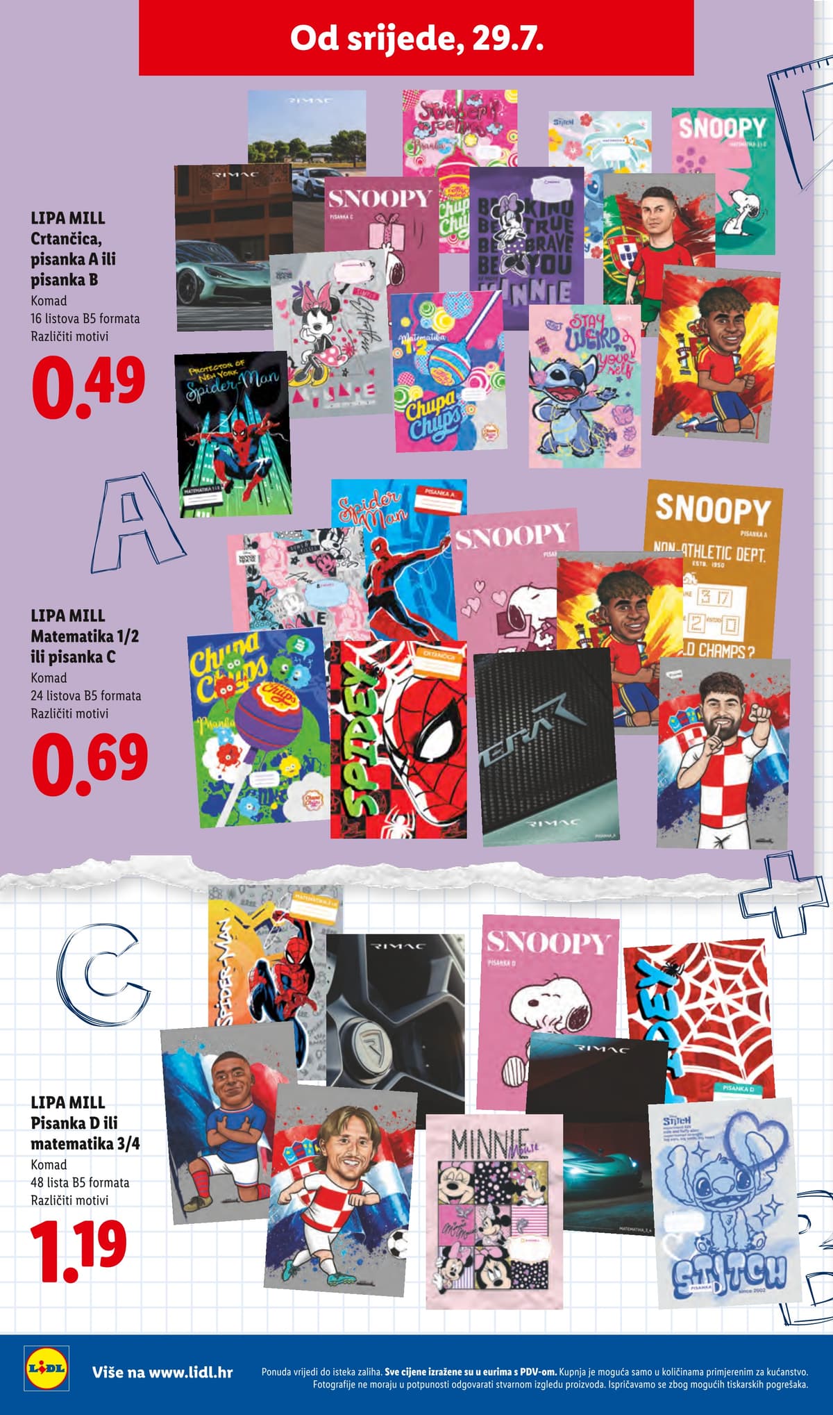 Stranica 12. Lidl kataloga - Sve za Školu