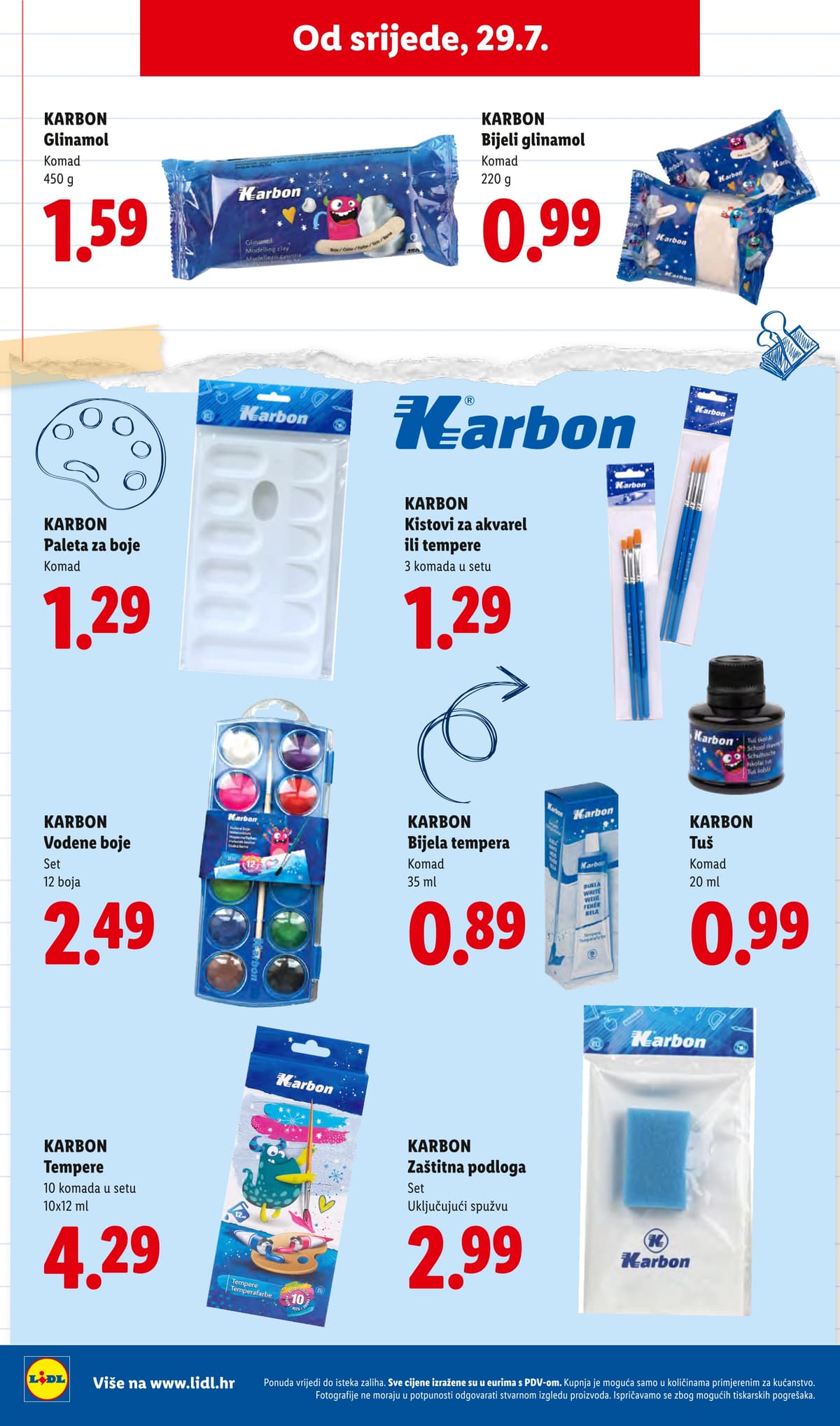 Stranica 16. Lidl kataloga - Sve za Školu od 27.07.2026.