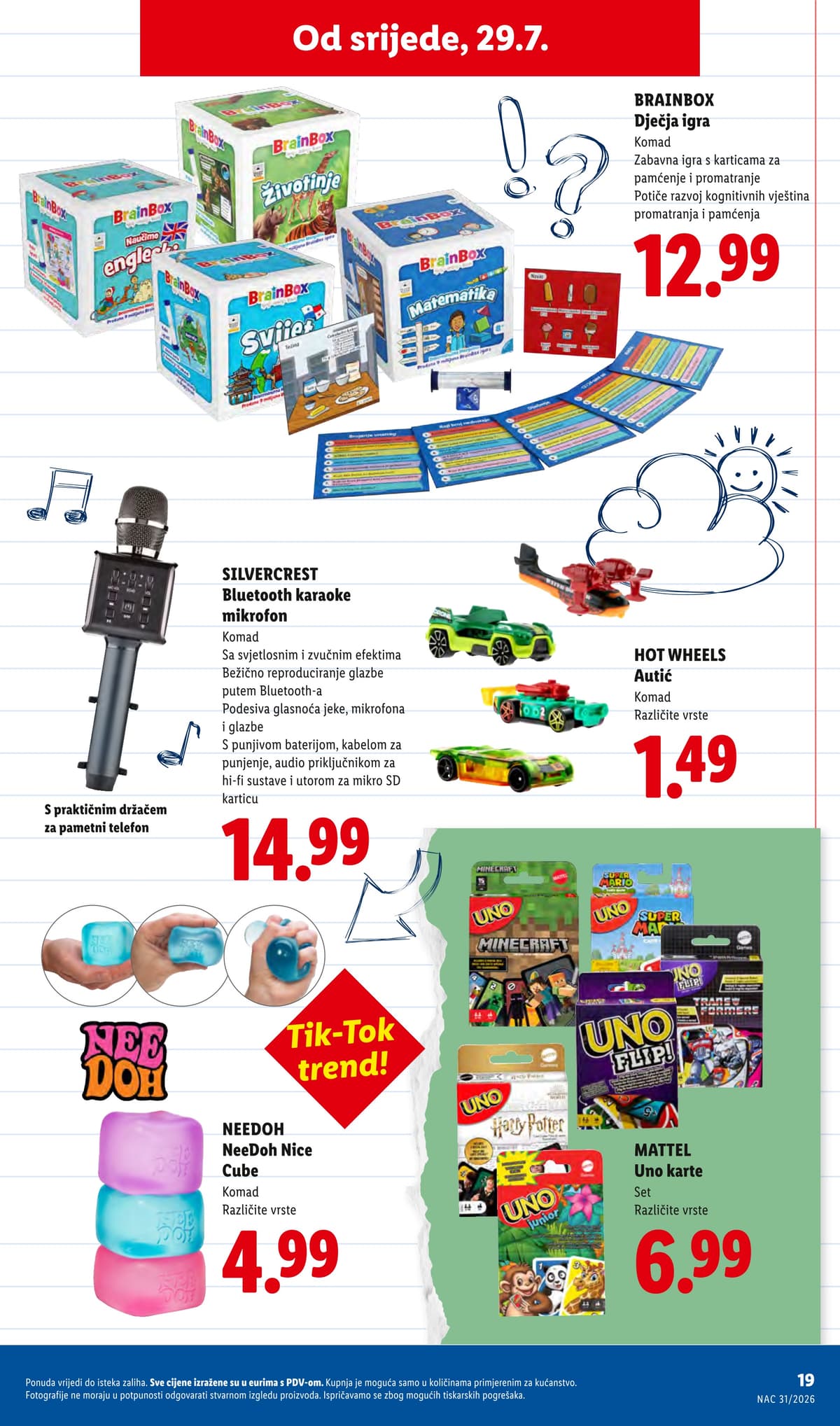 Stranica 19. Lidl kataloga - Sve za Školu od 27.07.2026.