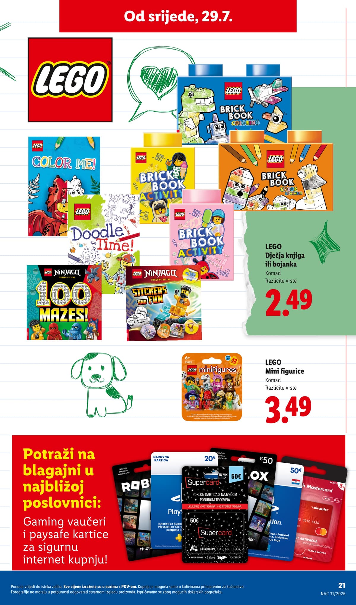 Stranica 21. Lidl kataloga - Sve za Školu od 27.07.2026.