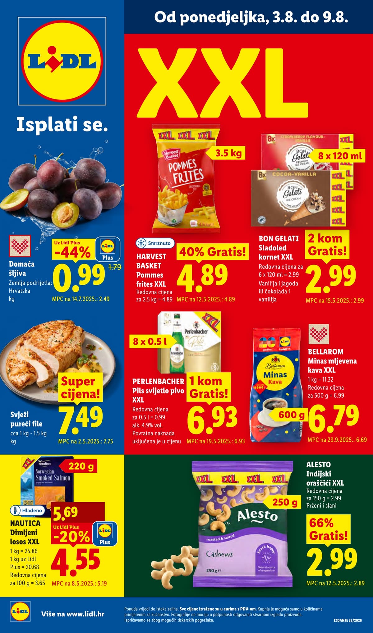 Stranica 1. Lidl kataloga - Tjedna Akcija od 31.07.2026.