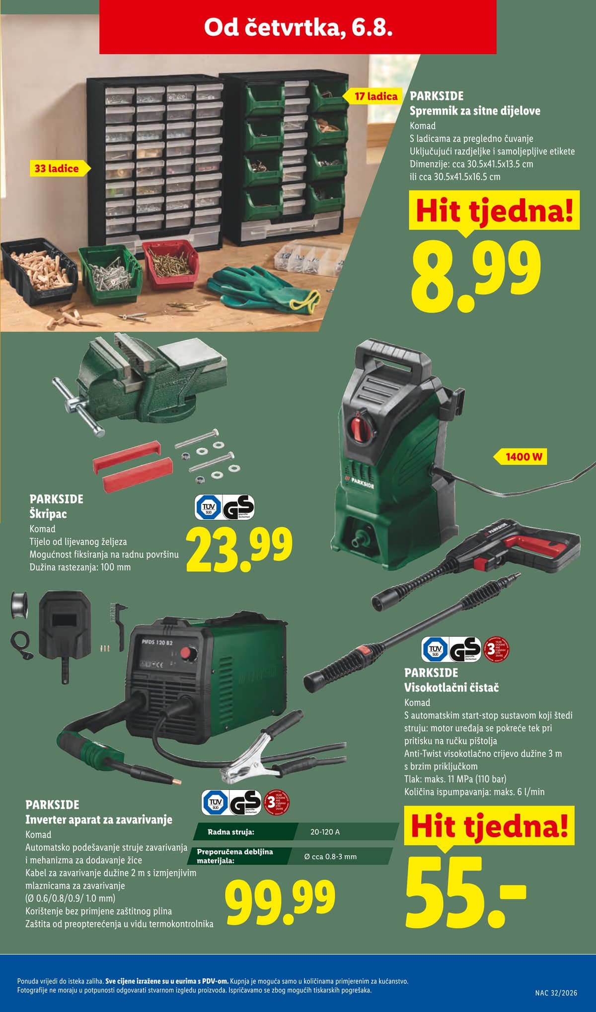 Stranica 2. Lidl kataloga - Vikend Akcija od 31.07.2026.