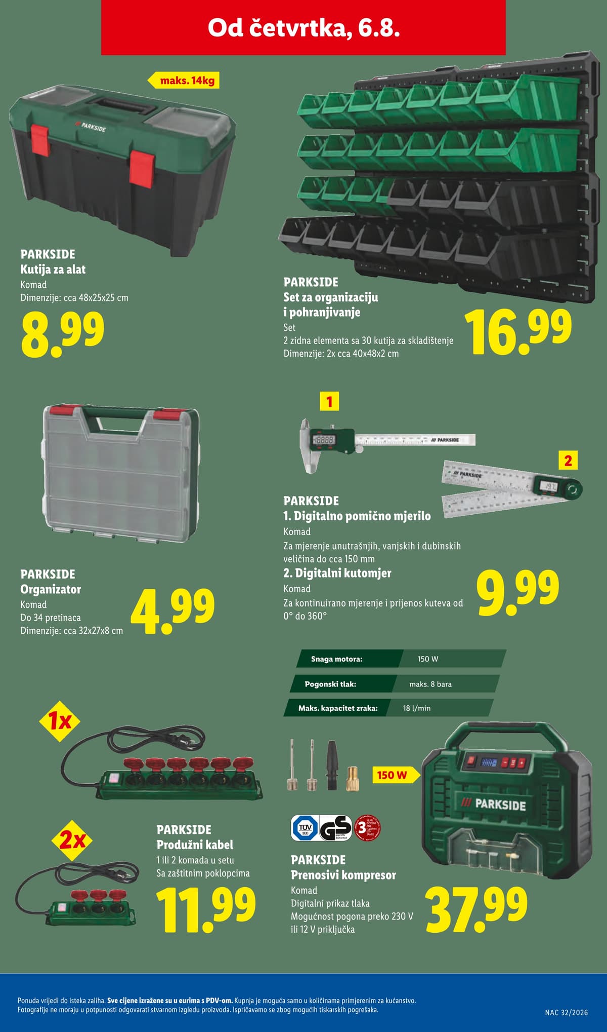Stranica 6. Lidl kataloga - Vikend Akcija od 31.07.2026.