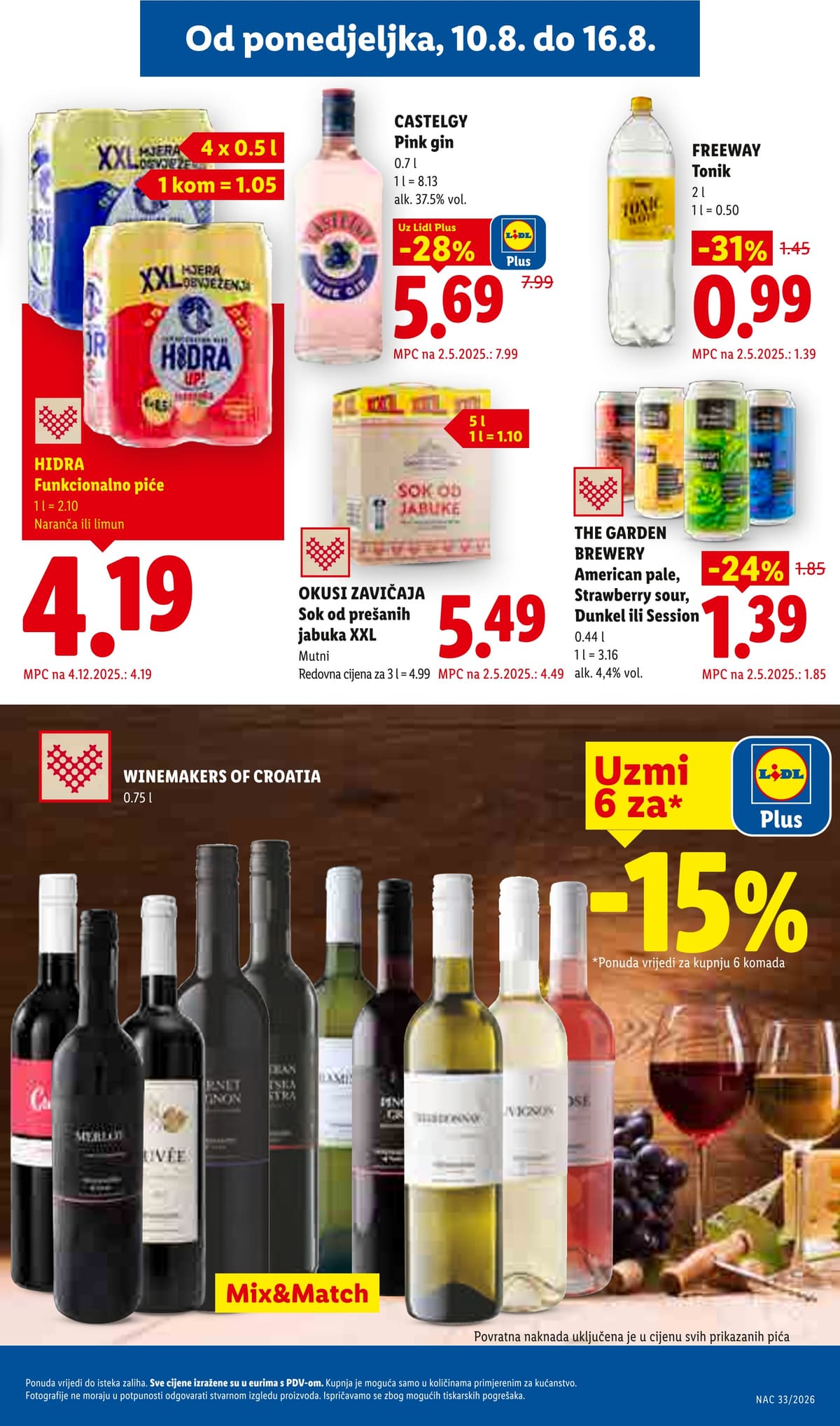 Stranica 13. Lidl kataloga - Tjedna Akcija od 12.08.2026.
