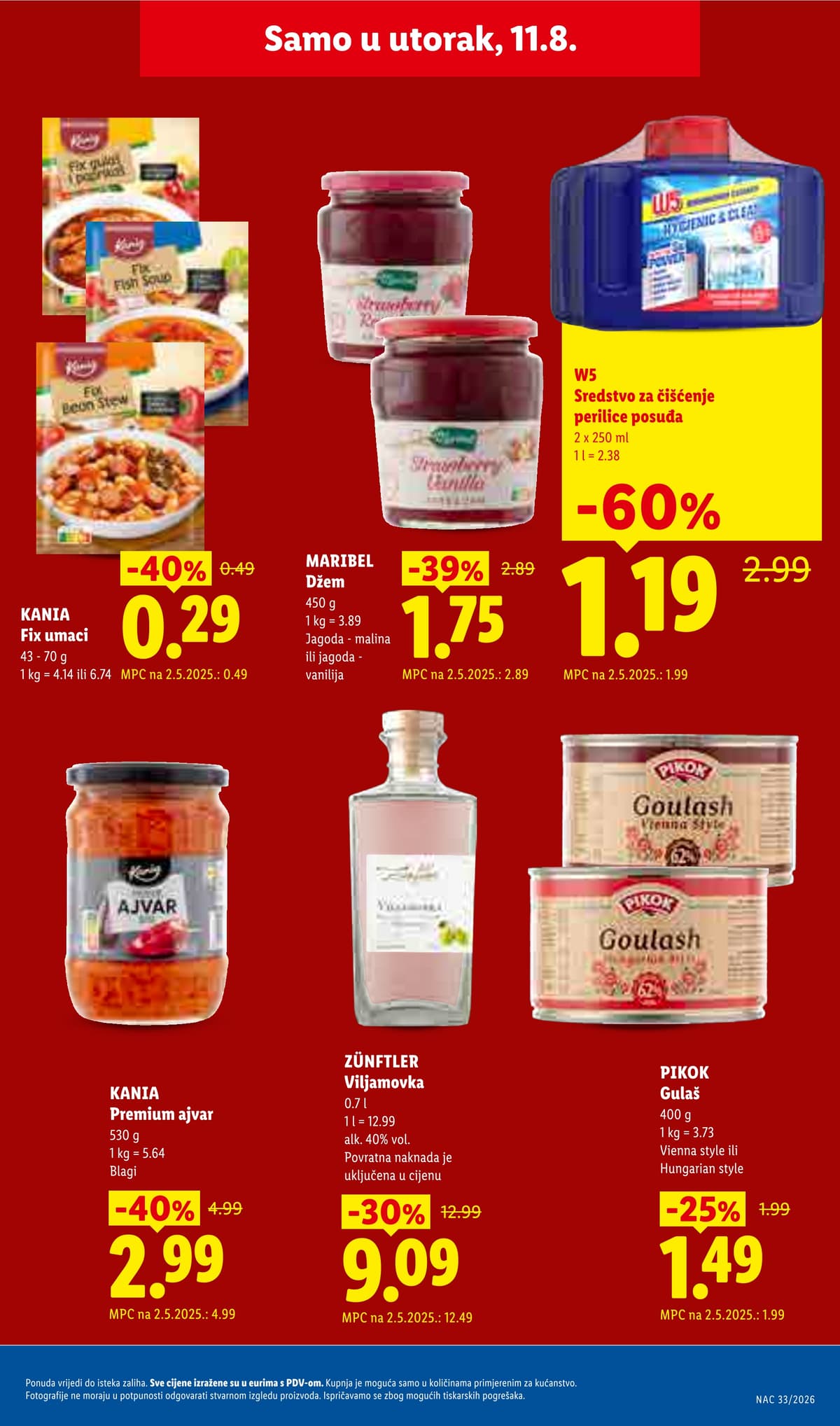 Stranica 25. Lidl kataloga - Tjedna Akcija od 12.08.2026.