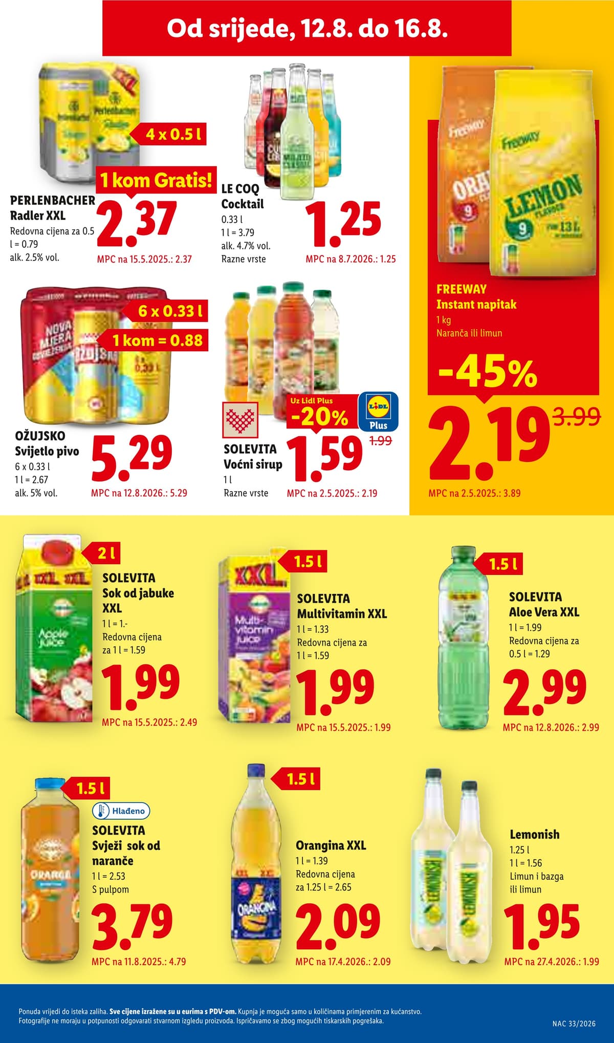 Stranica 63. Lidl kataloga - Tjedna Akcija od 12.08.2026.