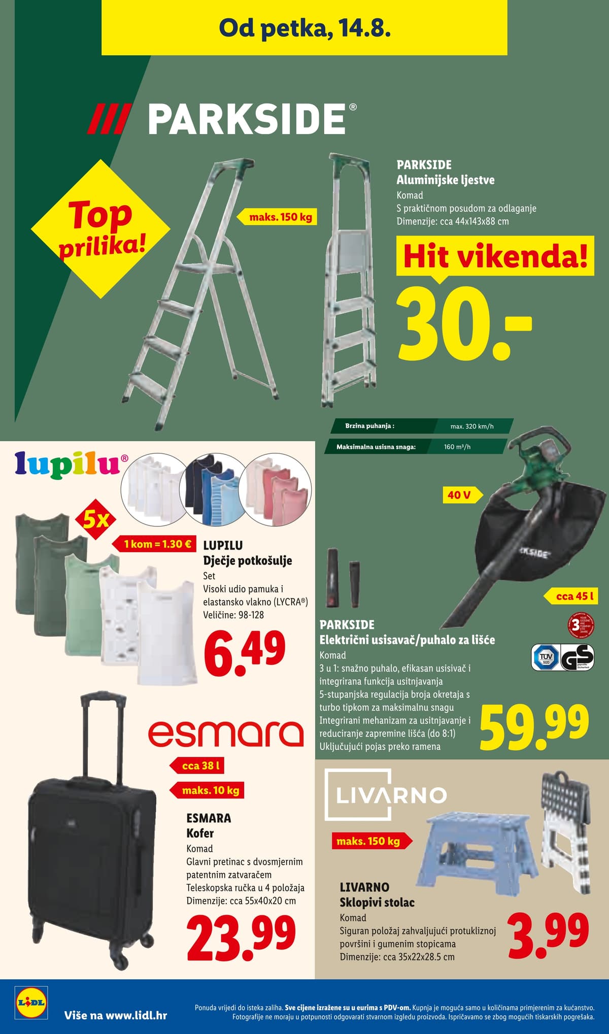 Stranica 70. Lidl kataloga - Tjedna Akcija od 12.08.2026.