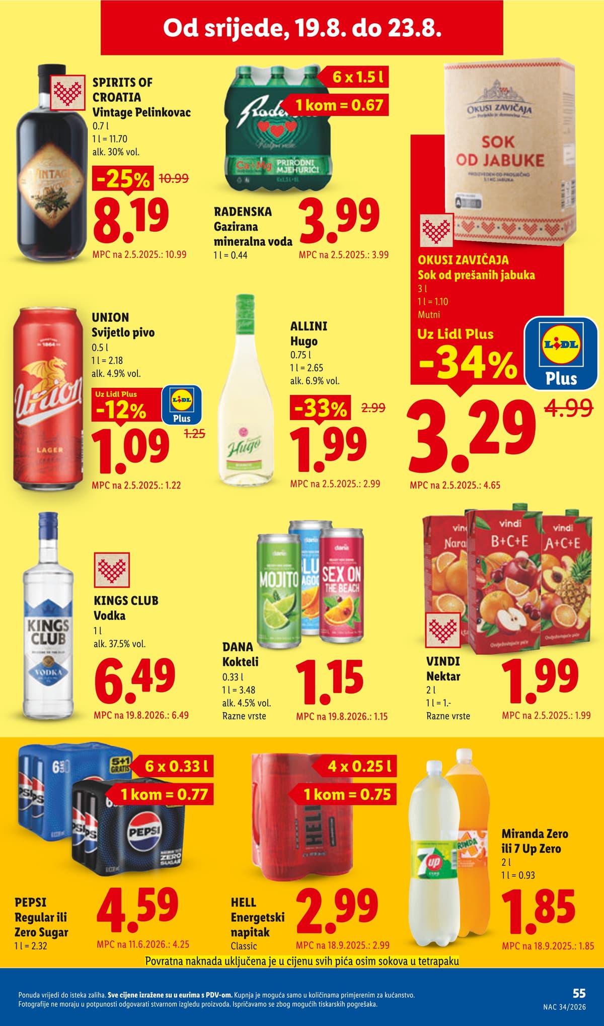 Stranica 55. Lidl kataloga - Tjedna Akcija