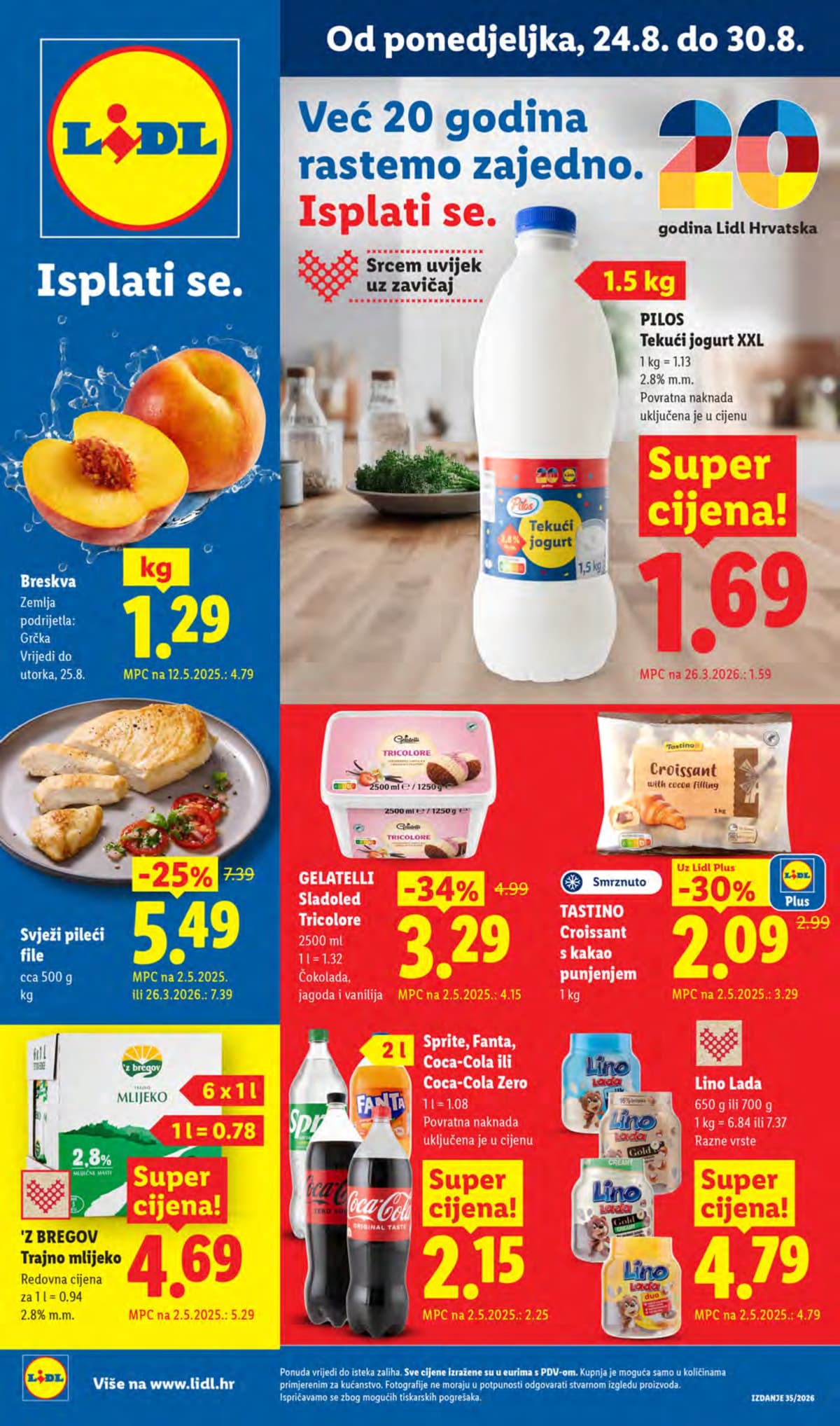 Stranica 1. Lidl kataloga - Tjedna Akcija
