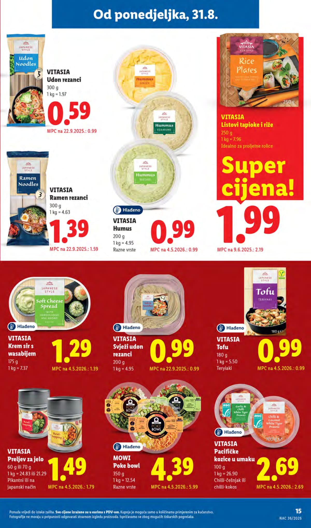 Stranica 15. Lidl kataloga - Tjedna Akcija od 28.08.2026.