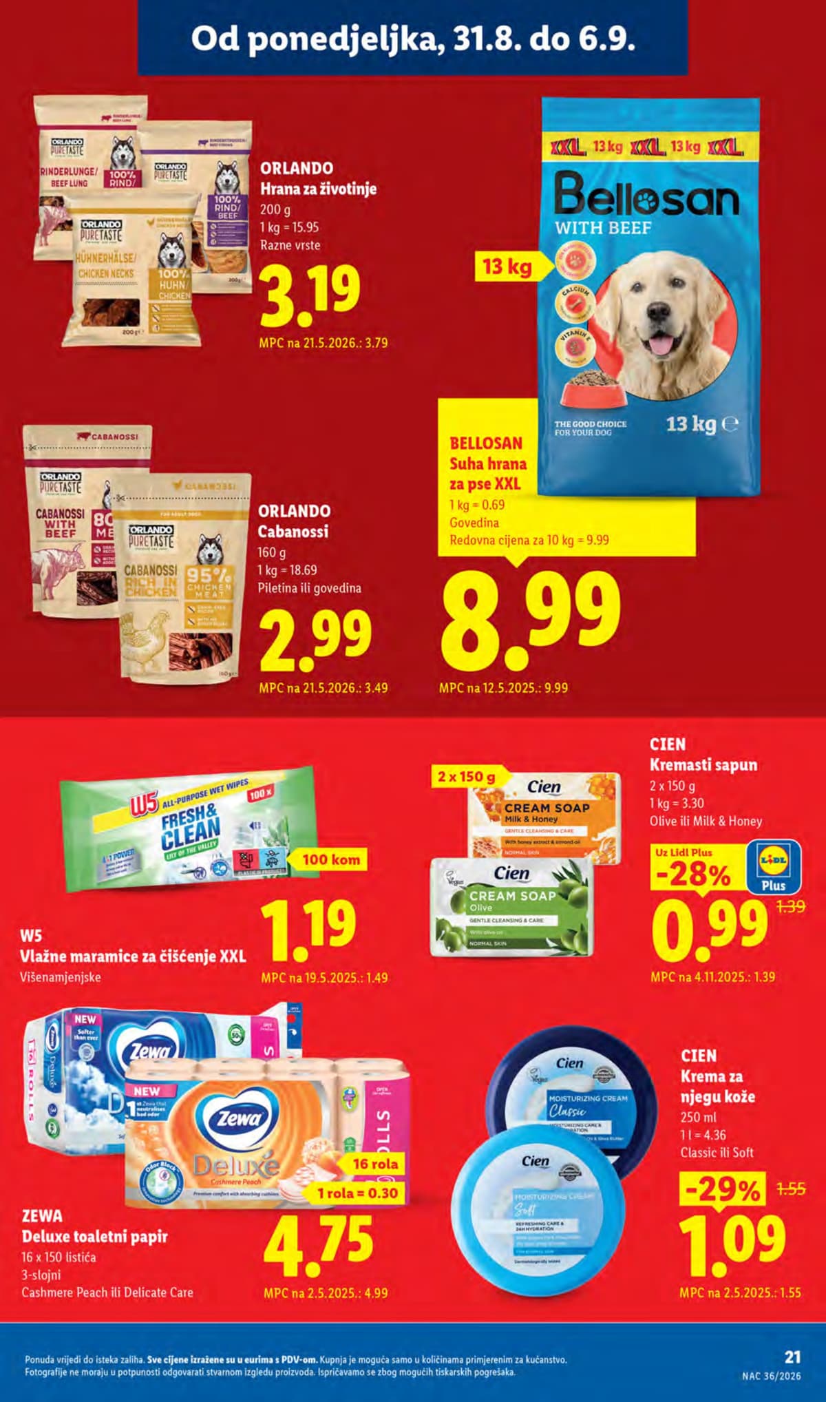 Stranica 21. Lidl kataloga - Tjedna Akcija od 28.08.2026.