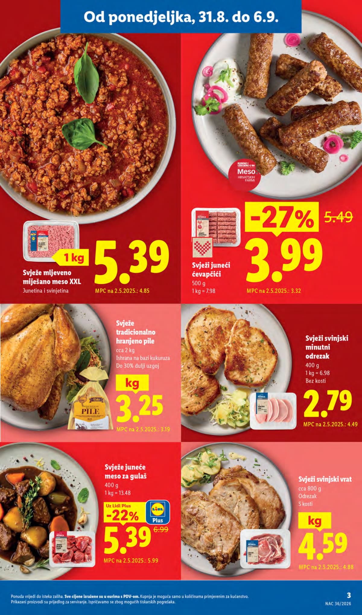 Stranica 3. Lidl kataloga - Tjedna Akcija od 28.08.2026.