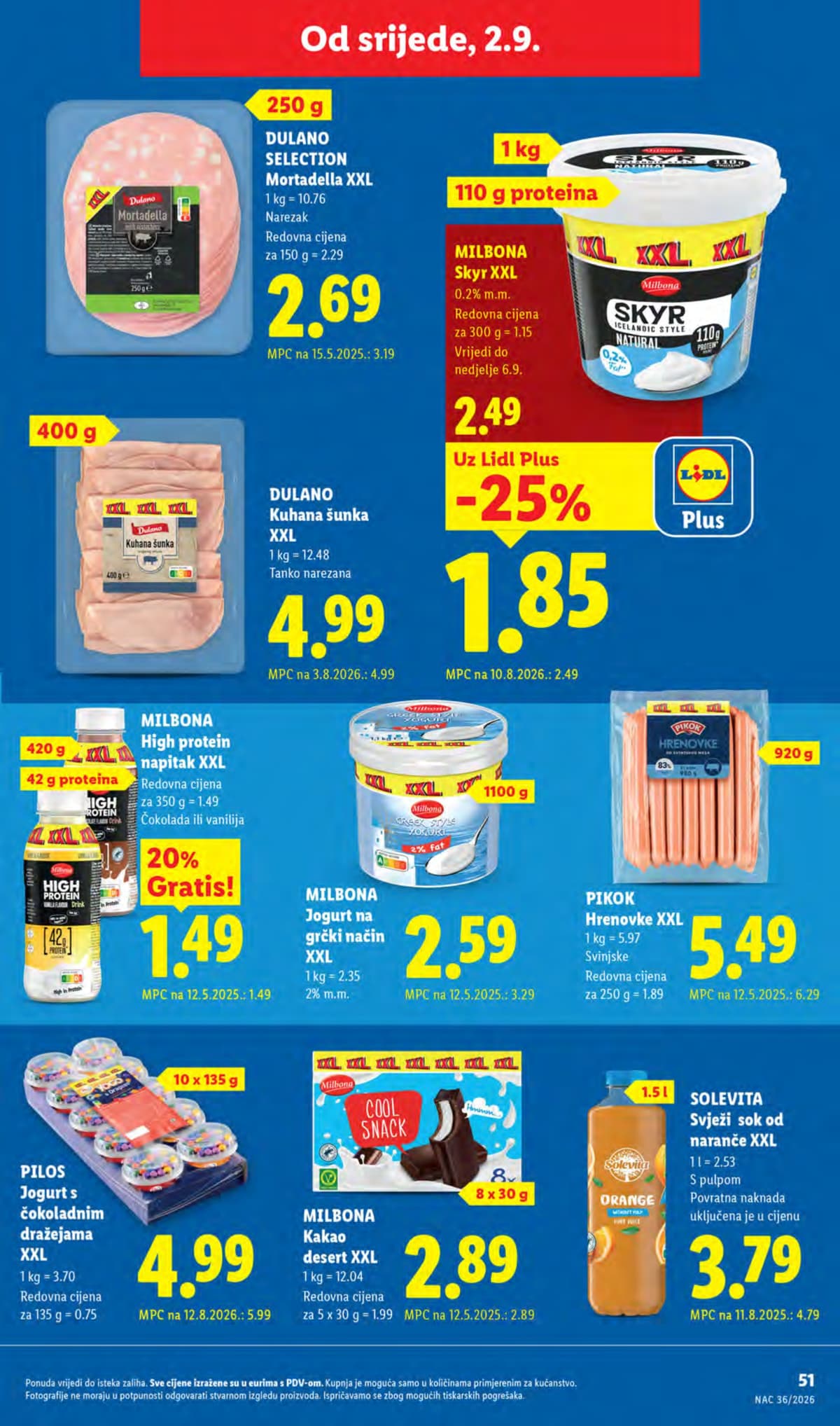 Stranica 51. Lidl kataloga - Tjedna Akcija od 28.08.2026.
