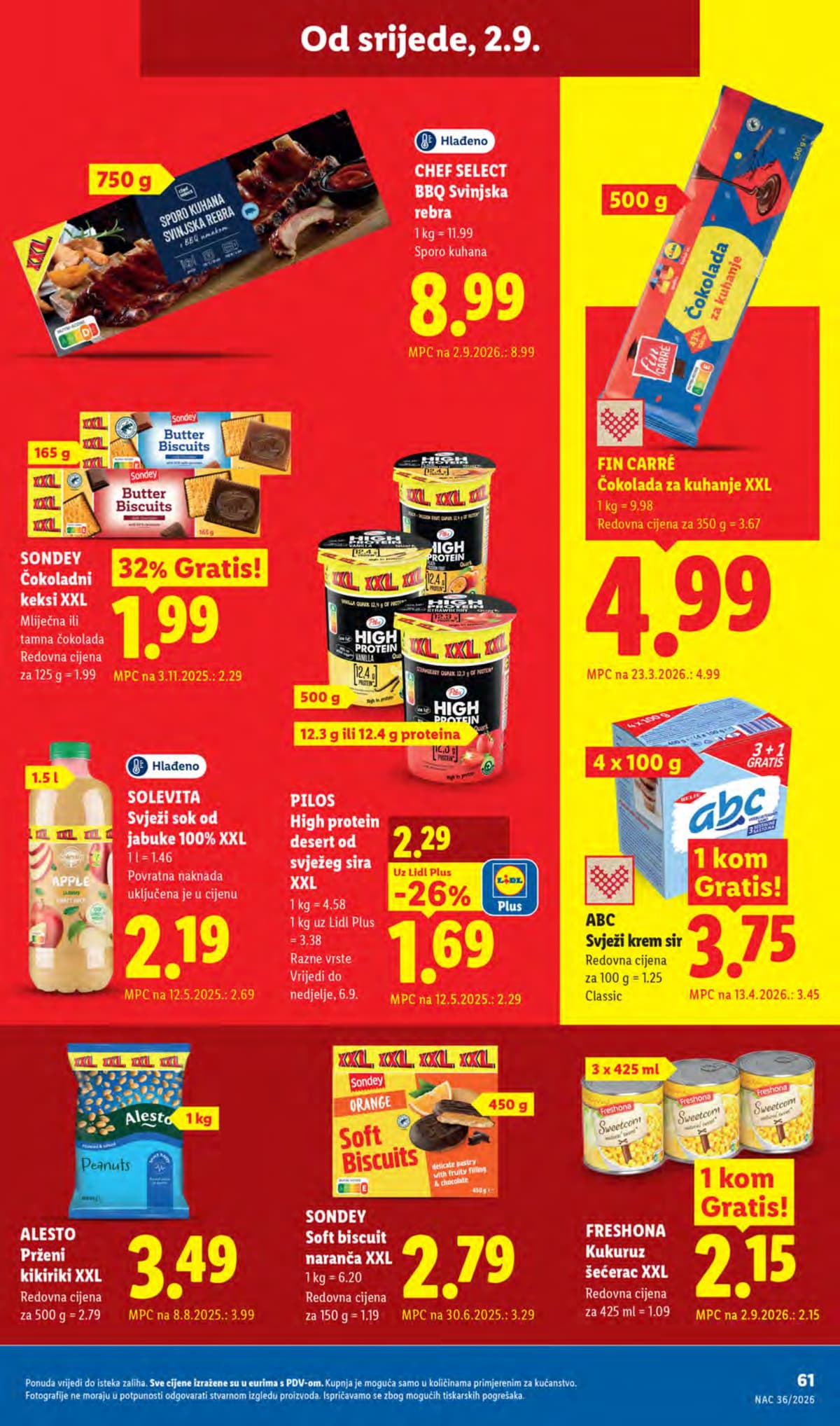 Stranica 61. Lidl kataloga - Tjedna Akcija od 28.08.2026.
