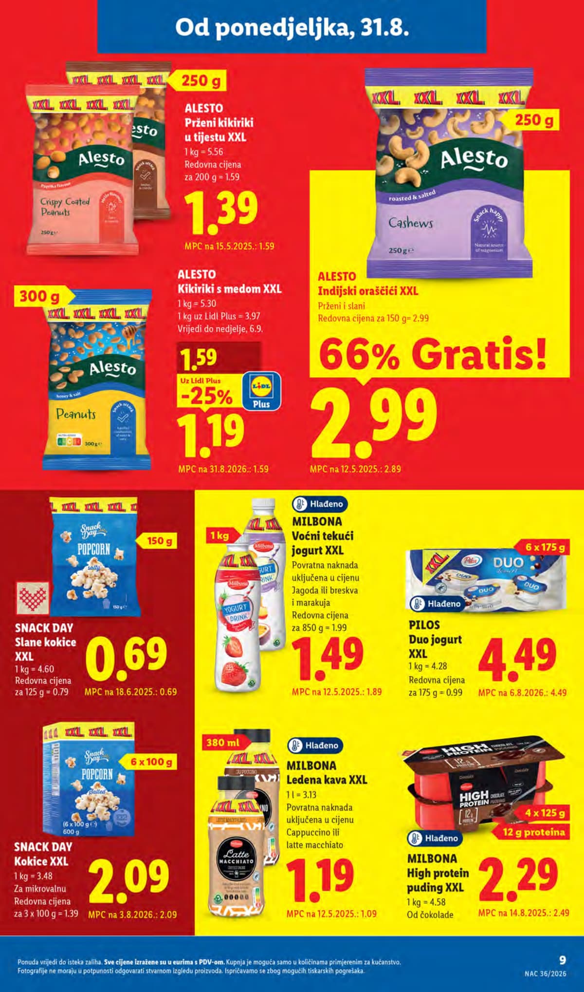 Stranica 9. Lidl kataloga - Tjedna Akcija od 28.08.2026.