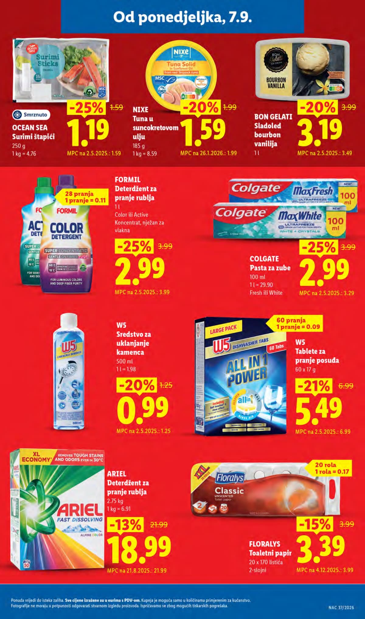 Stranica 5. Lidl kataloga - Tjedna Akcija od 04.09.2026.