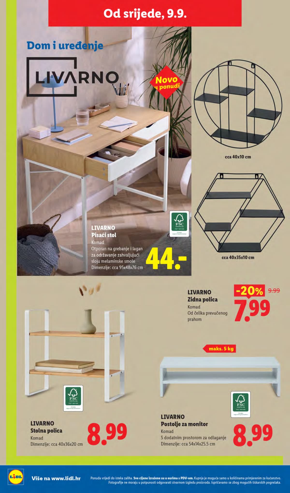 Stranica 50. Lidl kataloga - Tjedna Akcija od 04.09.2026.