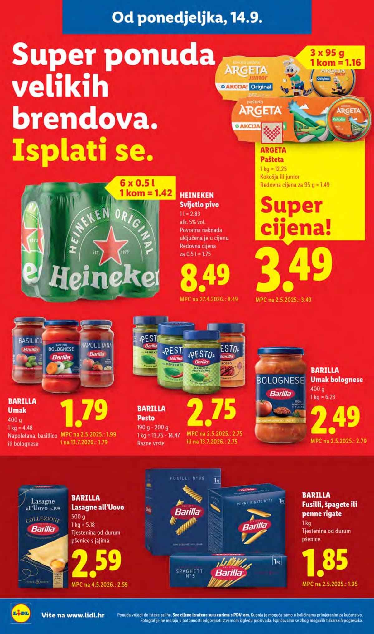 Stranica 16. Lidl kataloga - Tjedna Akcija od 17.09.2026.