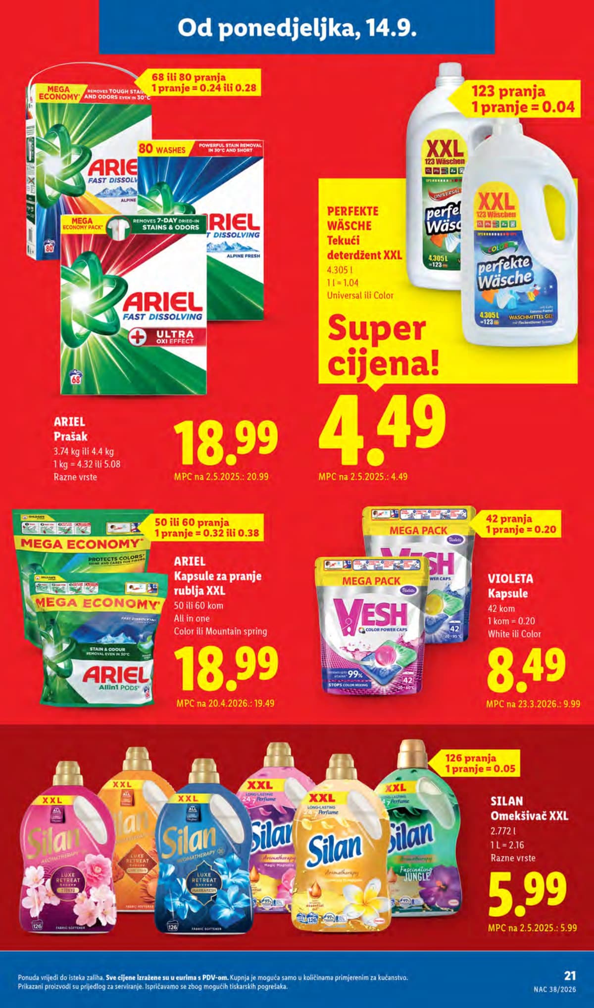 Stranica 21. Lidl kataloga - Tjedna Akcija od 17.09.2026.