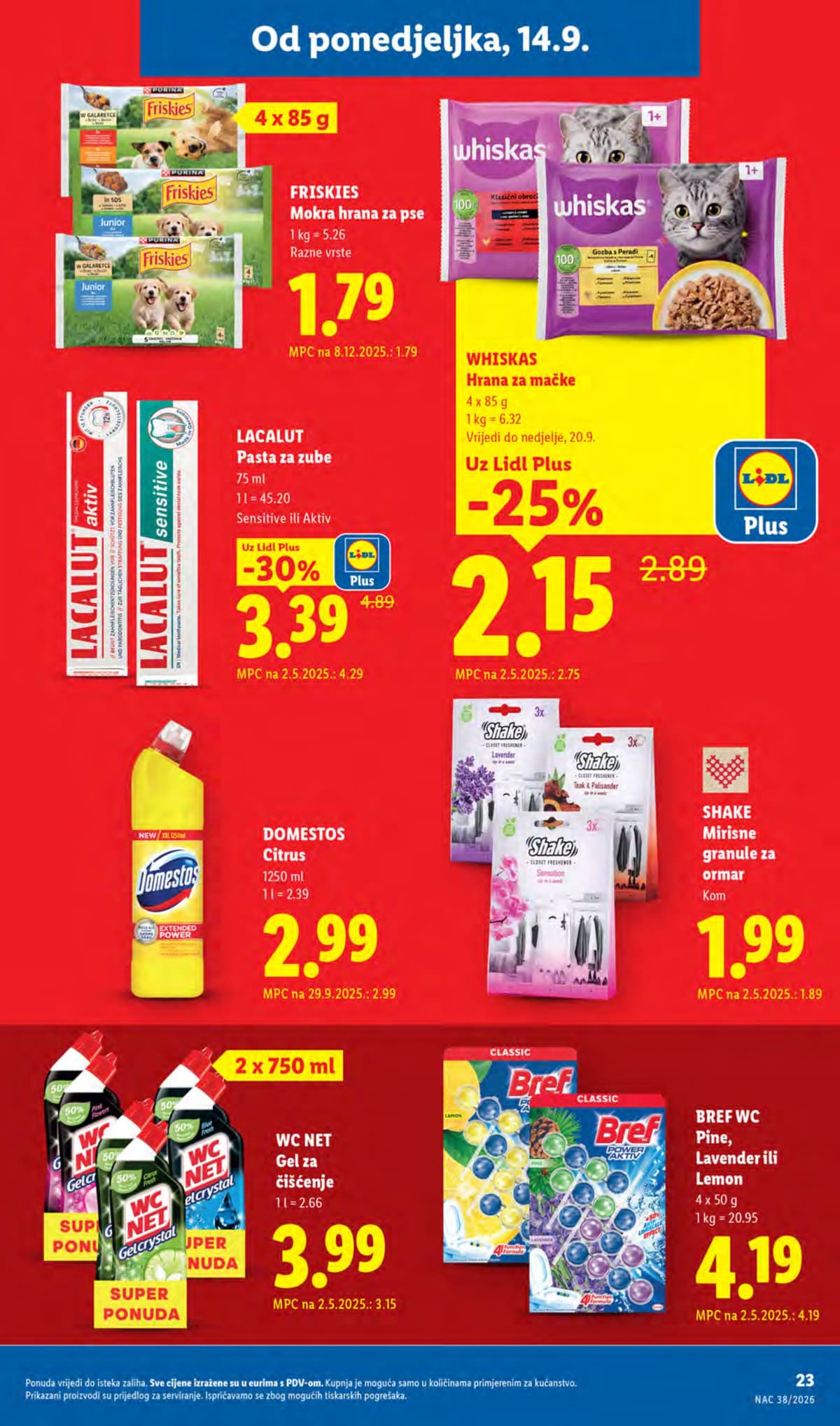 Stranica 23. Lidl kataloga - Tjedna Akcija od 17.09.2026.