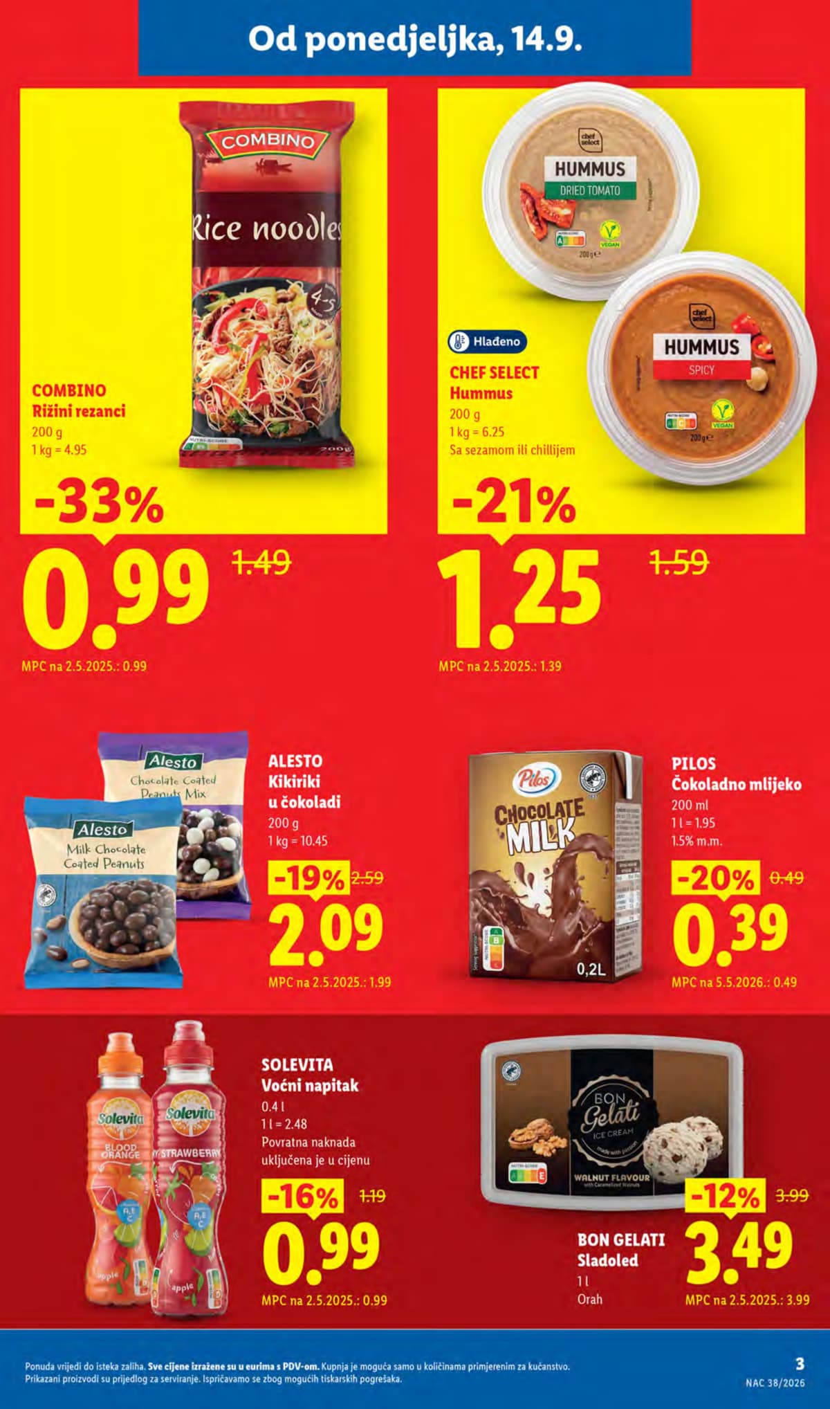 Stranica 3. Lidl kataloga - Tjedna Akcija od 17.09.2026.