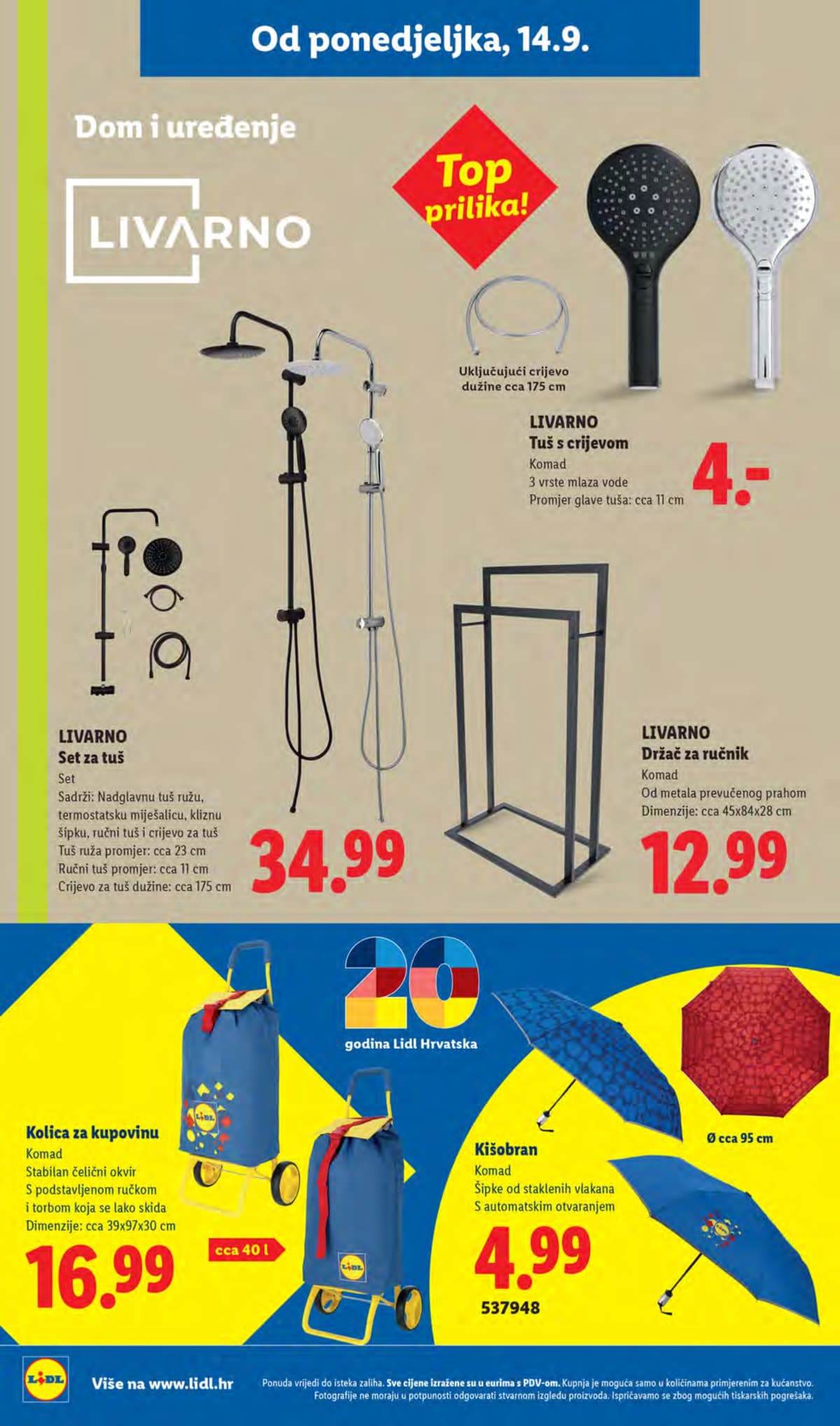 Stranica 30. Lidl kataloga - Tjedna Akcija od 17.09.2026.