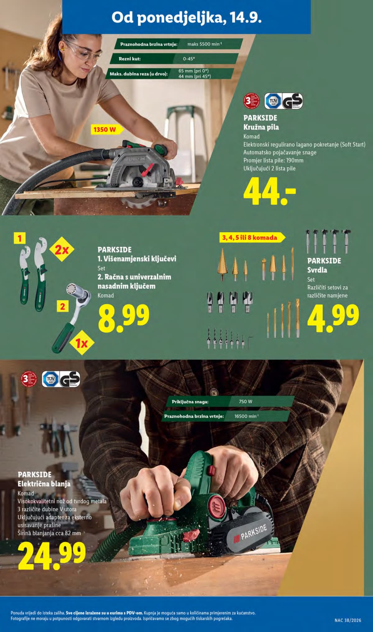 Stranica 35. Lidl kataloga - Tjedna Akcija od 17.09.2026.