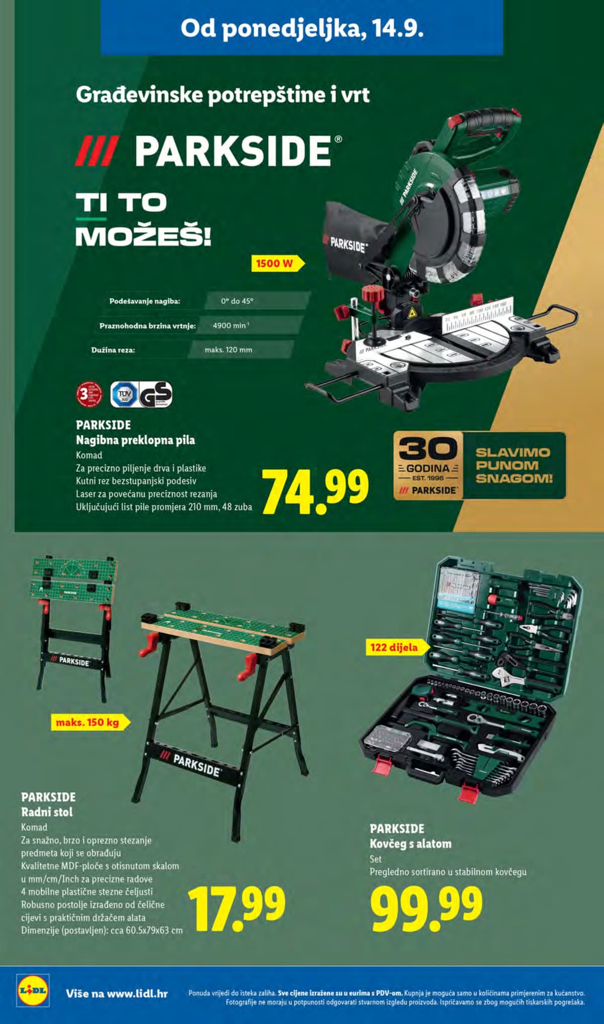 Stranica 36. Lidl kataloga - Tjedna Akcija od 17.09.2026.