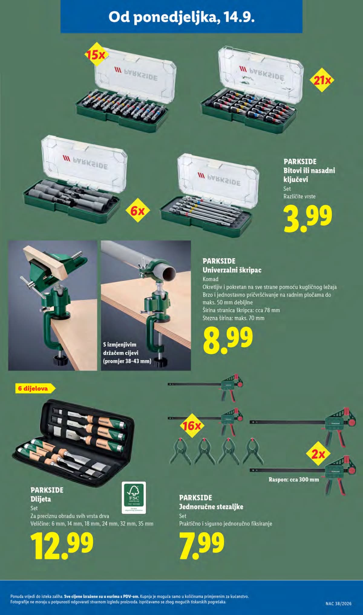 Stranica 37. Lidl kataloga - Tjedna Akcija od 17.09.2026.