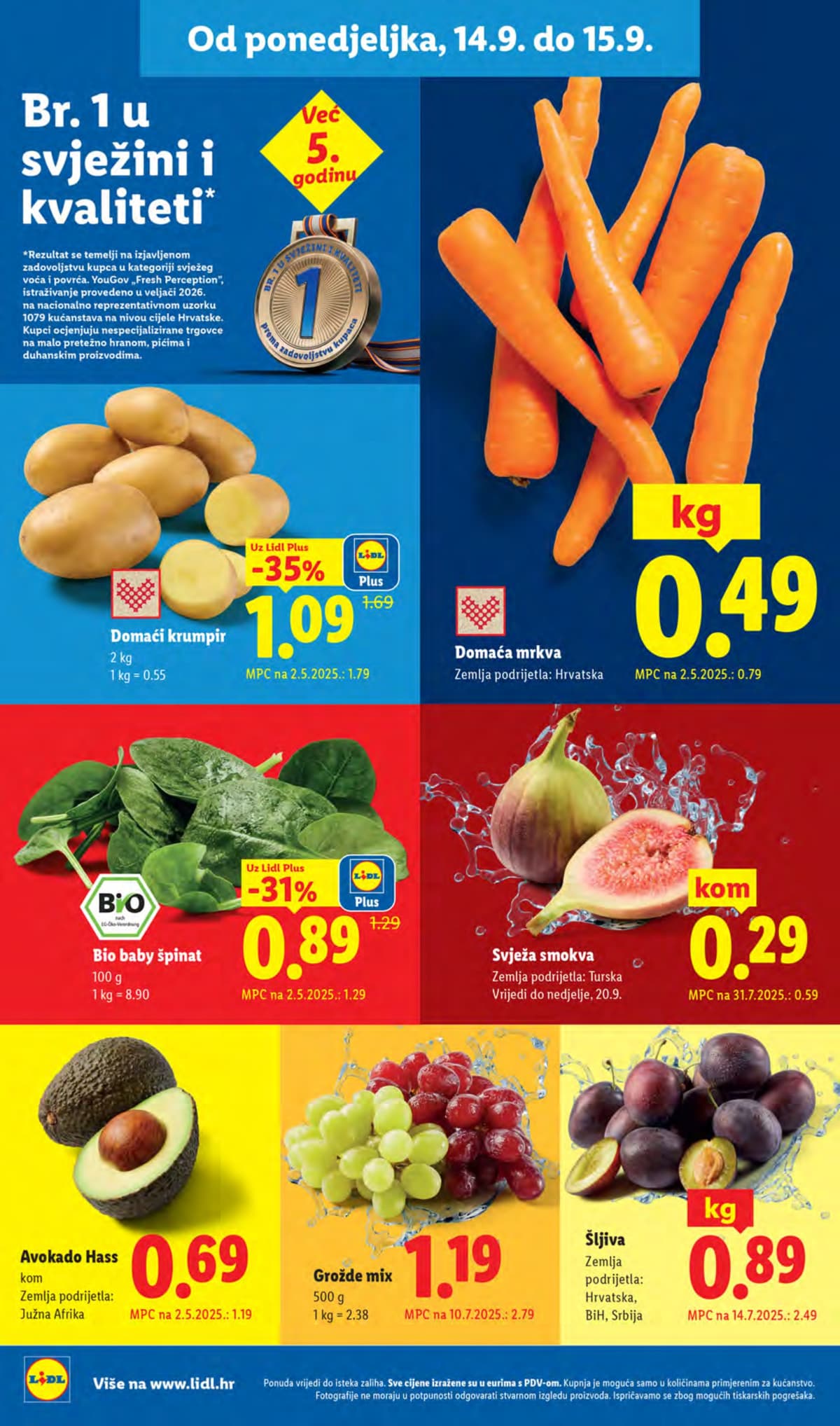 Stranica 6. Lidl kataloga - Tjedna Akcija od 17.09.2026.