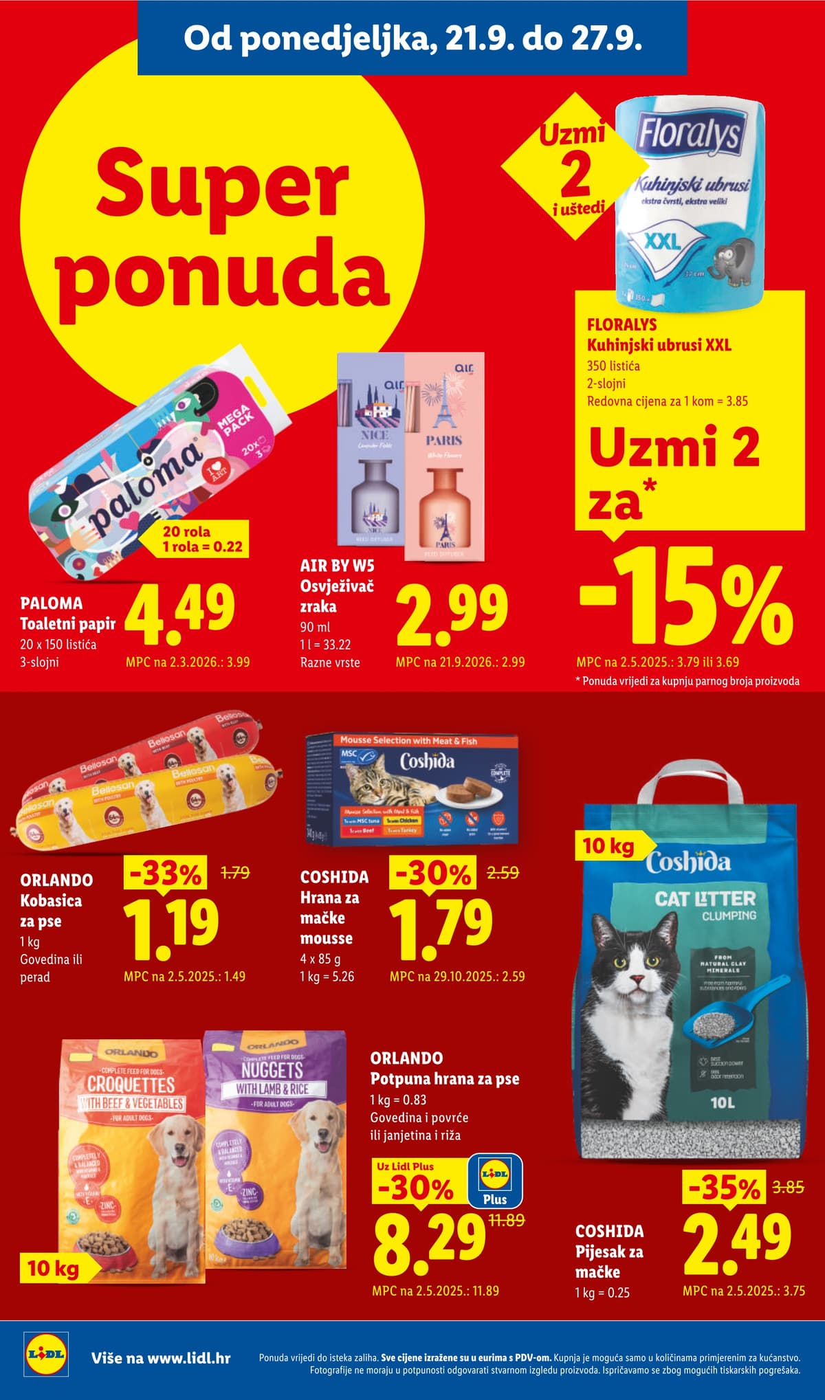 Stranica 16. Lidl kataloga - Tjedna Akcija od 17.09.2026.