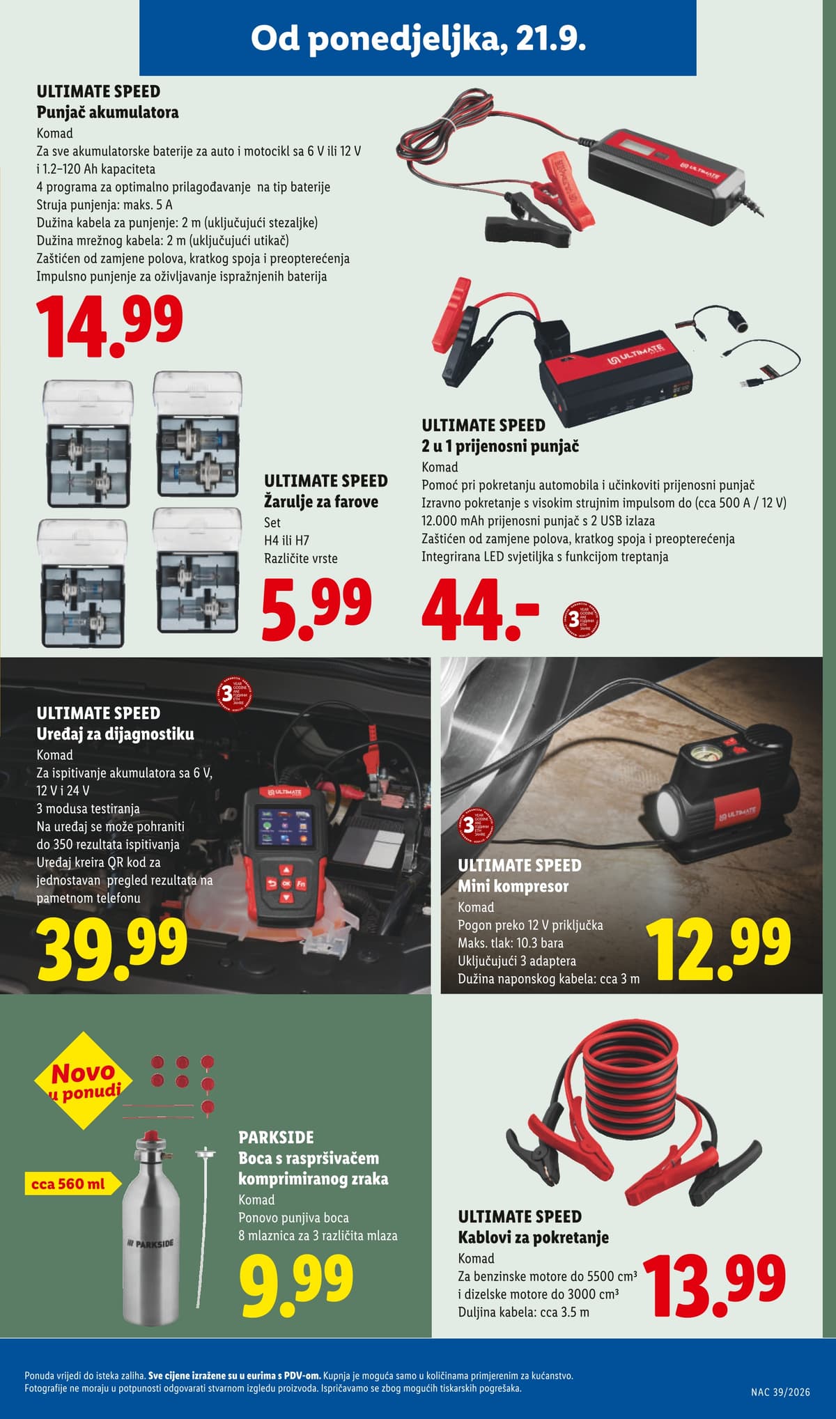 Stranica 27. Lidl kataloga - Tjedna Akcija od 17.09.2026.