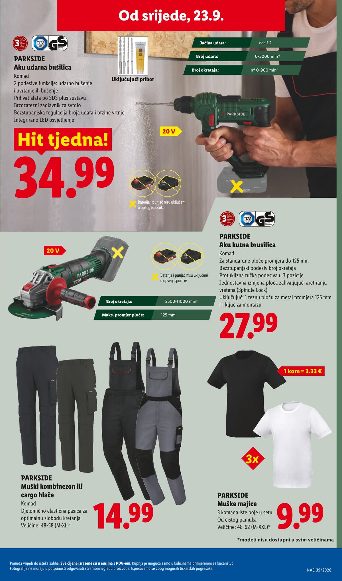 Stranica 29. Lidl kataloga - Tjedna Akcija od 17.09.2026.