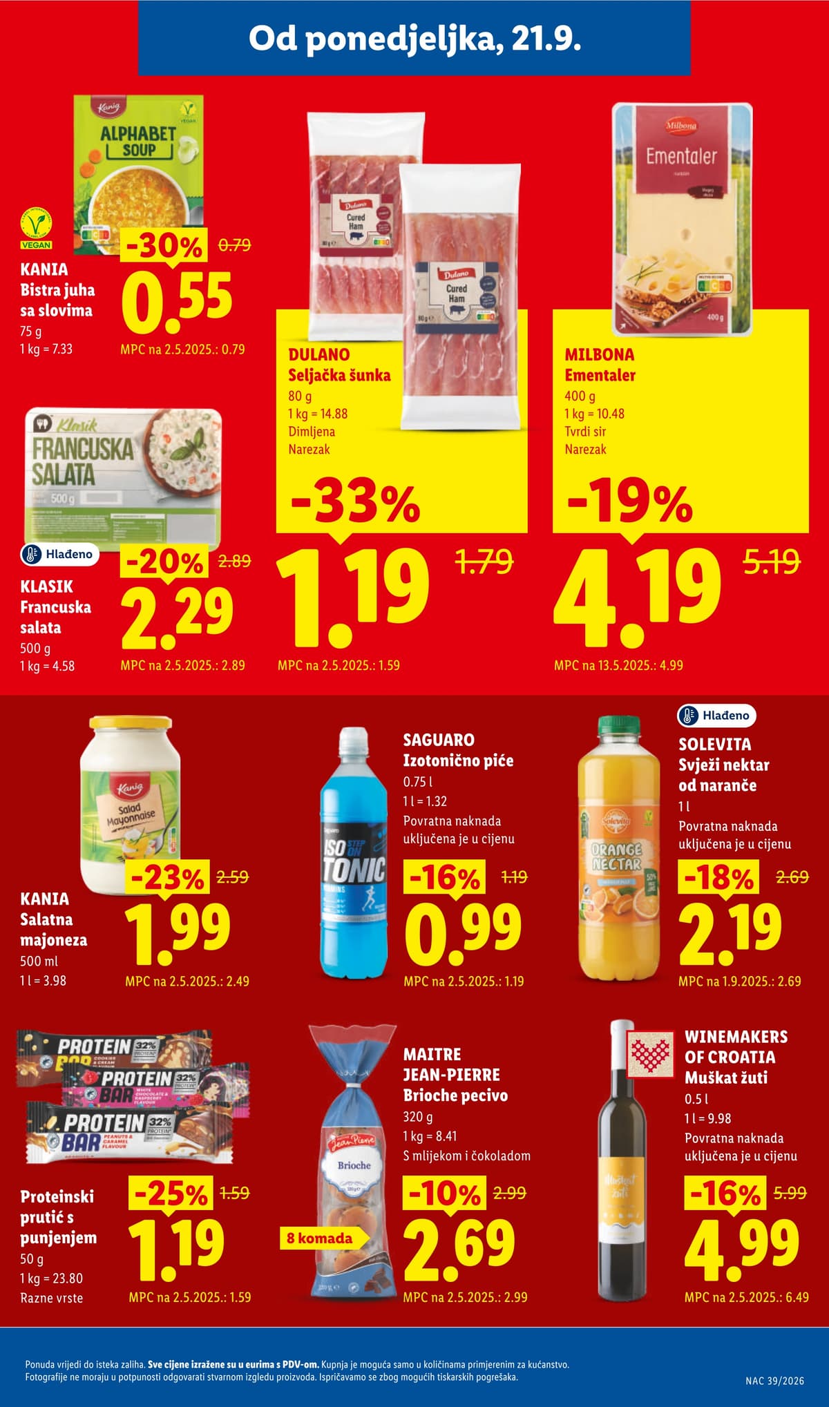 Stranica 3. Lidl kataloga - Tjedna Akcija od 17.09.2026.