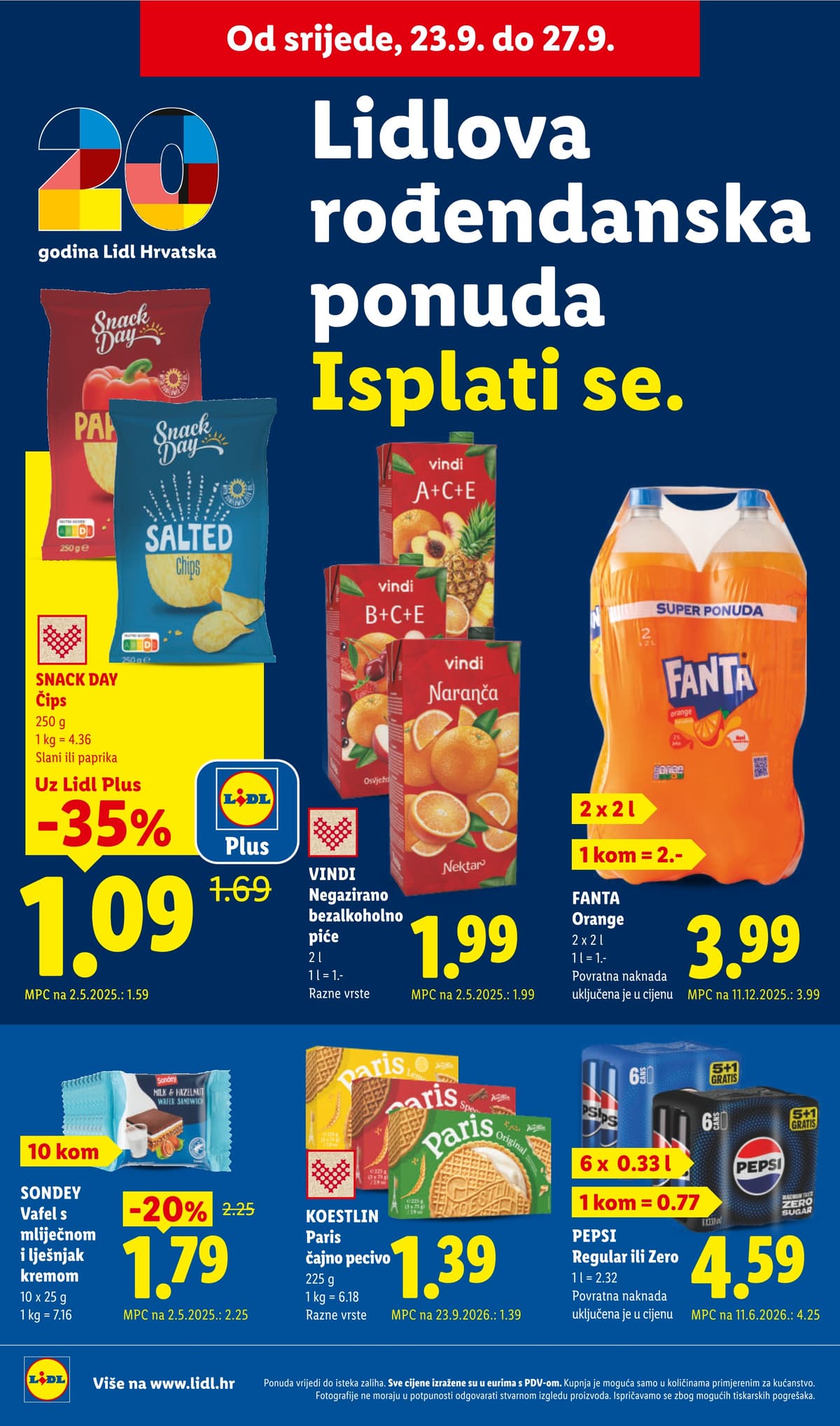 Stranica 52. Lidl kataloga - Tjedna Akcija od 17.09.2026.