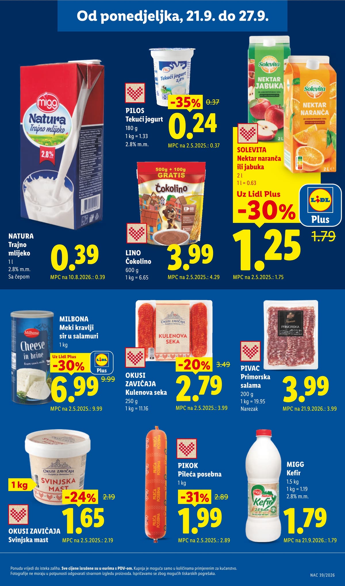 Stranica 9. Lidl kataloga - Tjedna Akcija od 17.09.2026.