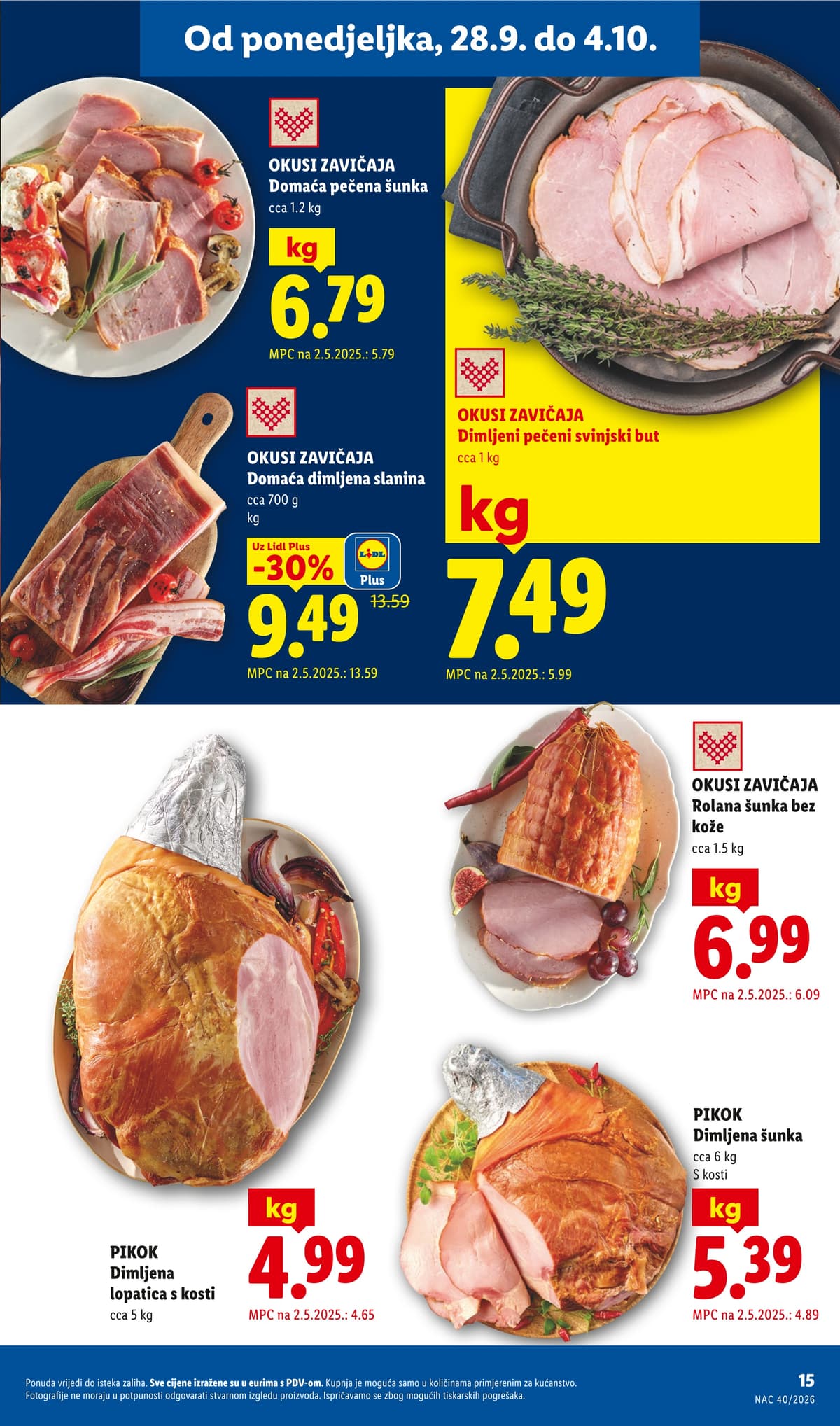 Stranica 15. Lidl kataloga - Tjedna Akcija od 28.09.2026.