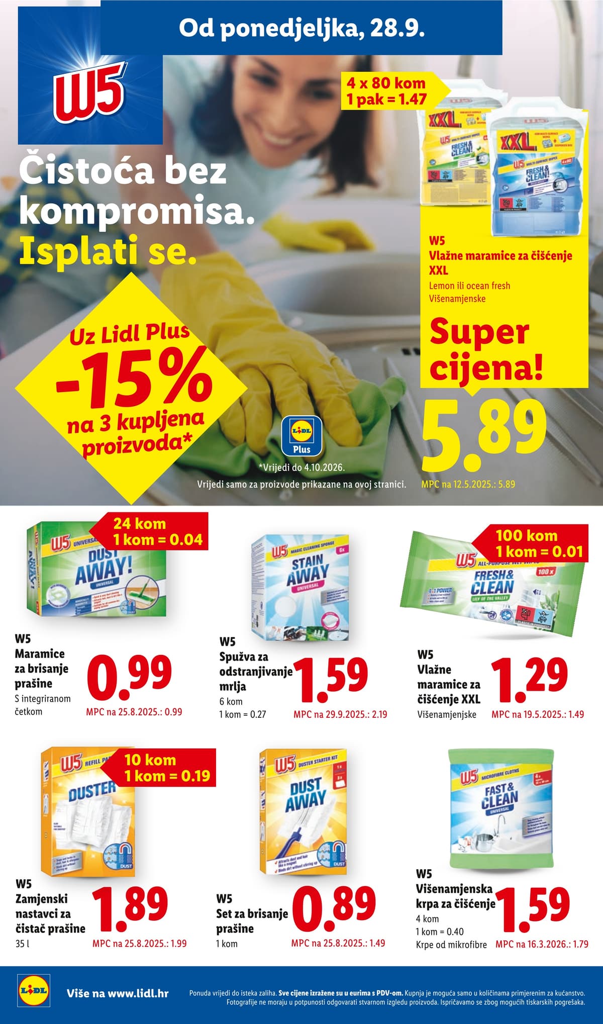 Stranica 18. Lidl kataloga - Tjedna Akcija od 28.09.2026.