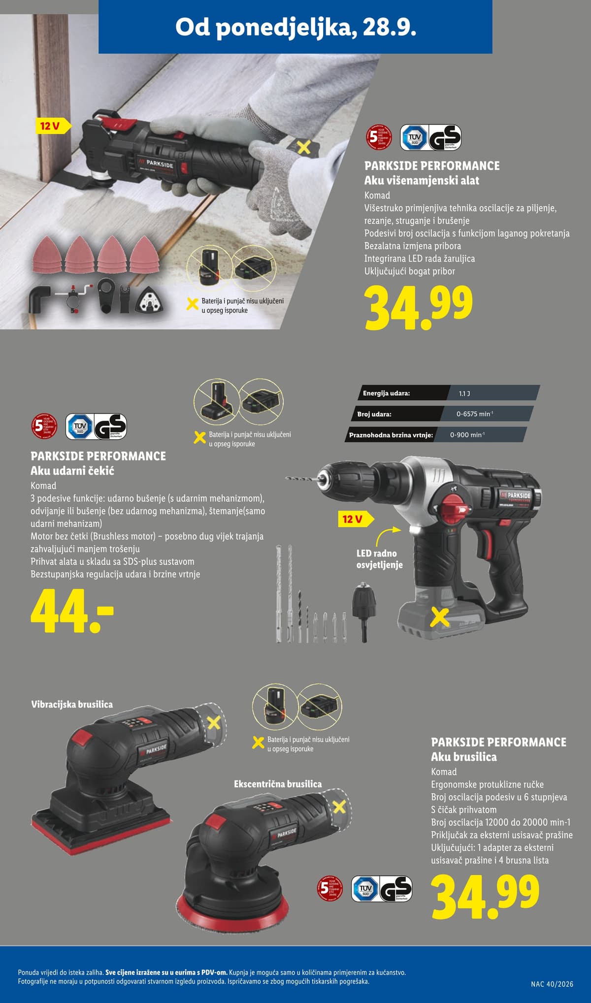 Stranica 33. Lidl kataloga - Tjedna Akcija od 28.09.2026.