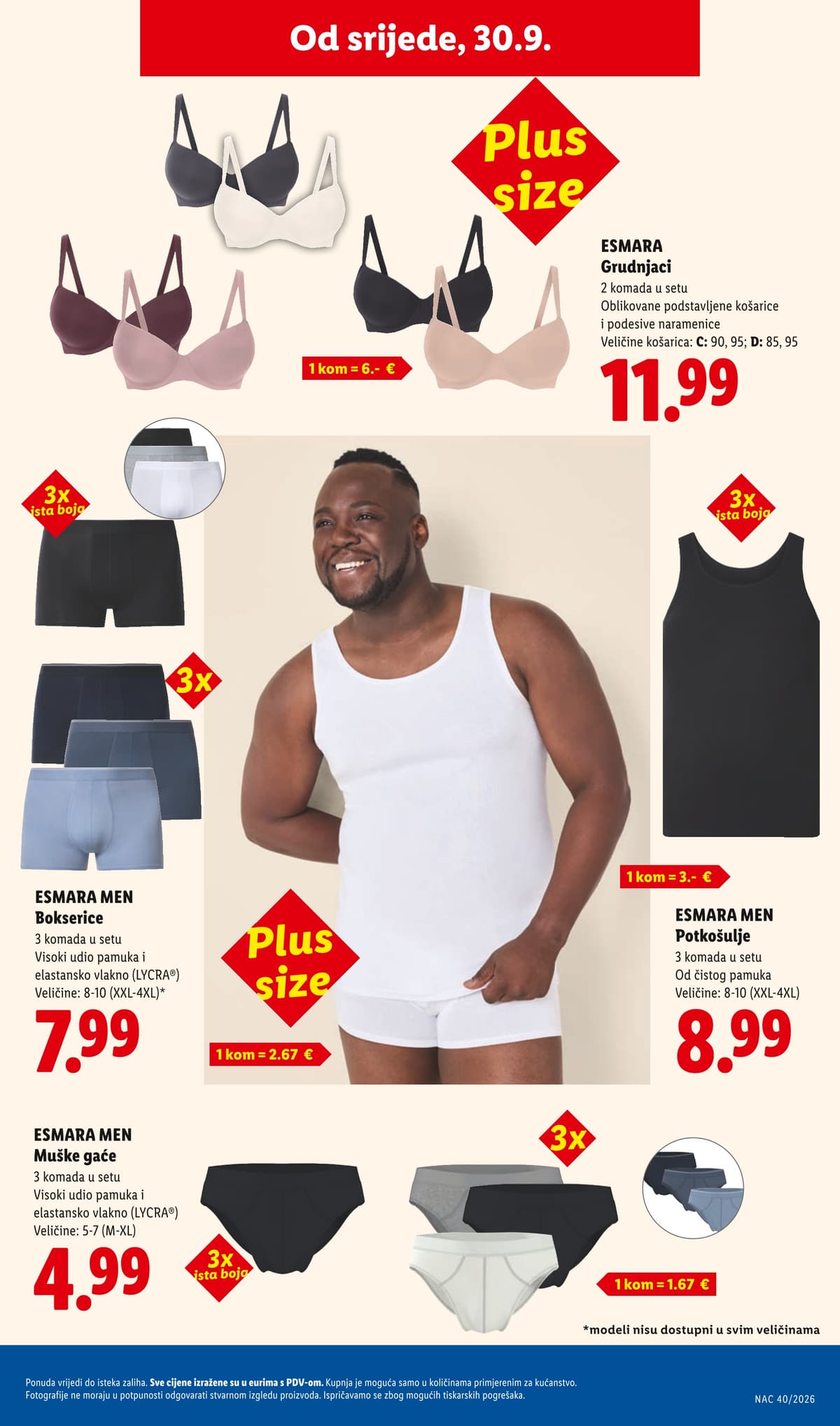 Stranica 39. Lidl kataloga - Tjedna Akcija od 28.09.2026.