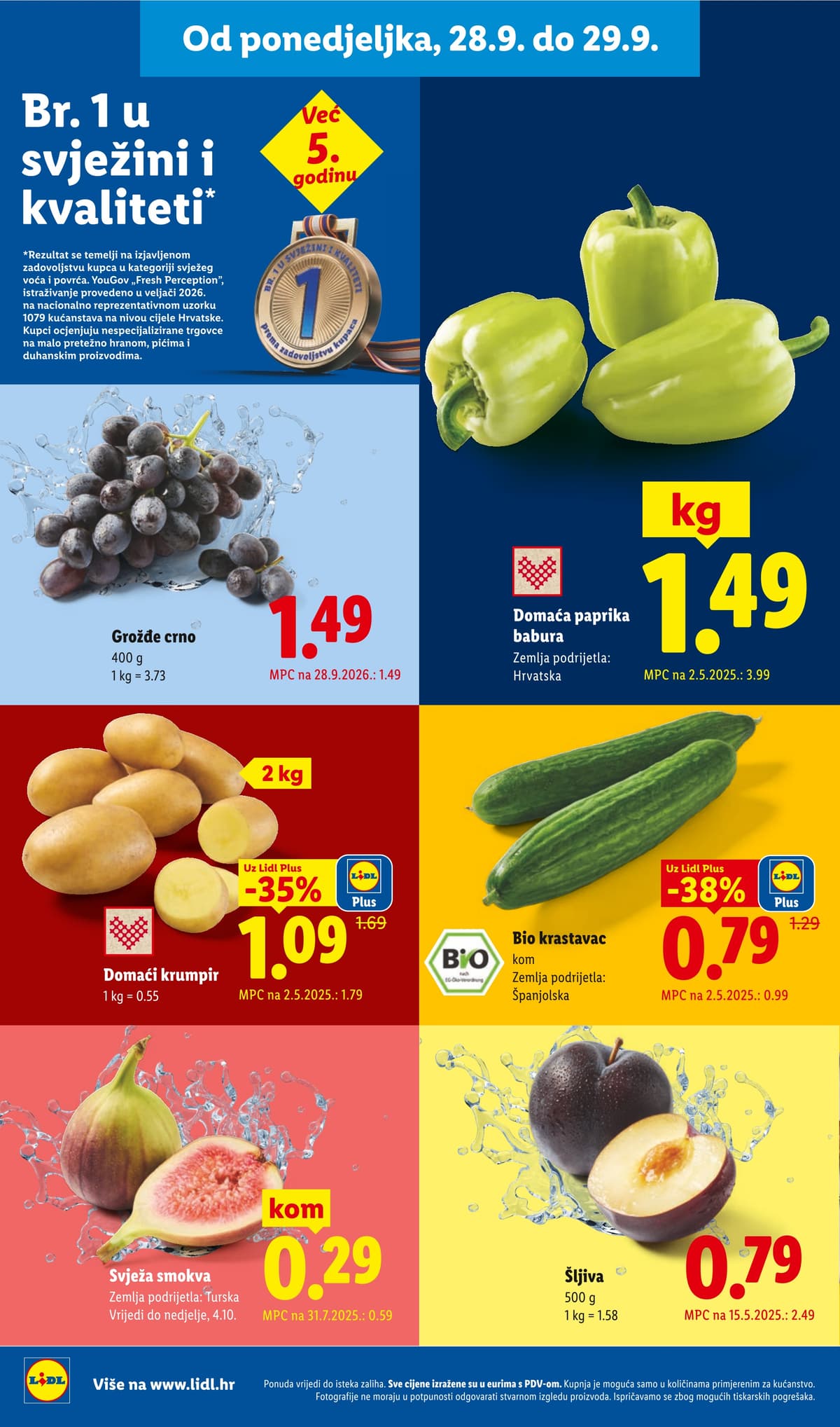 Stranica 4. Lidl kataloga - Tjedna Akcija od 28.09.2026.