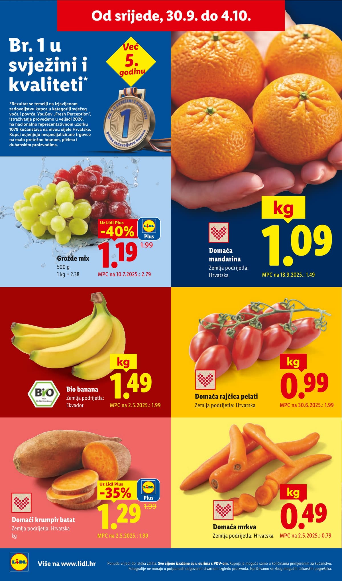 Stranica 54. Lidl kataloga - Tjedna Akcija od 28.09.2026.