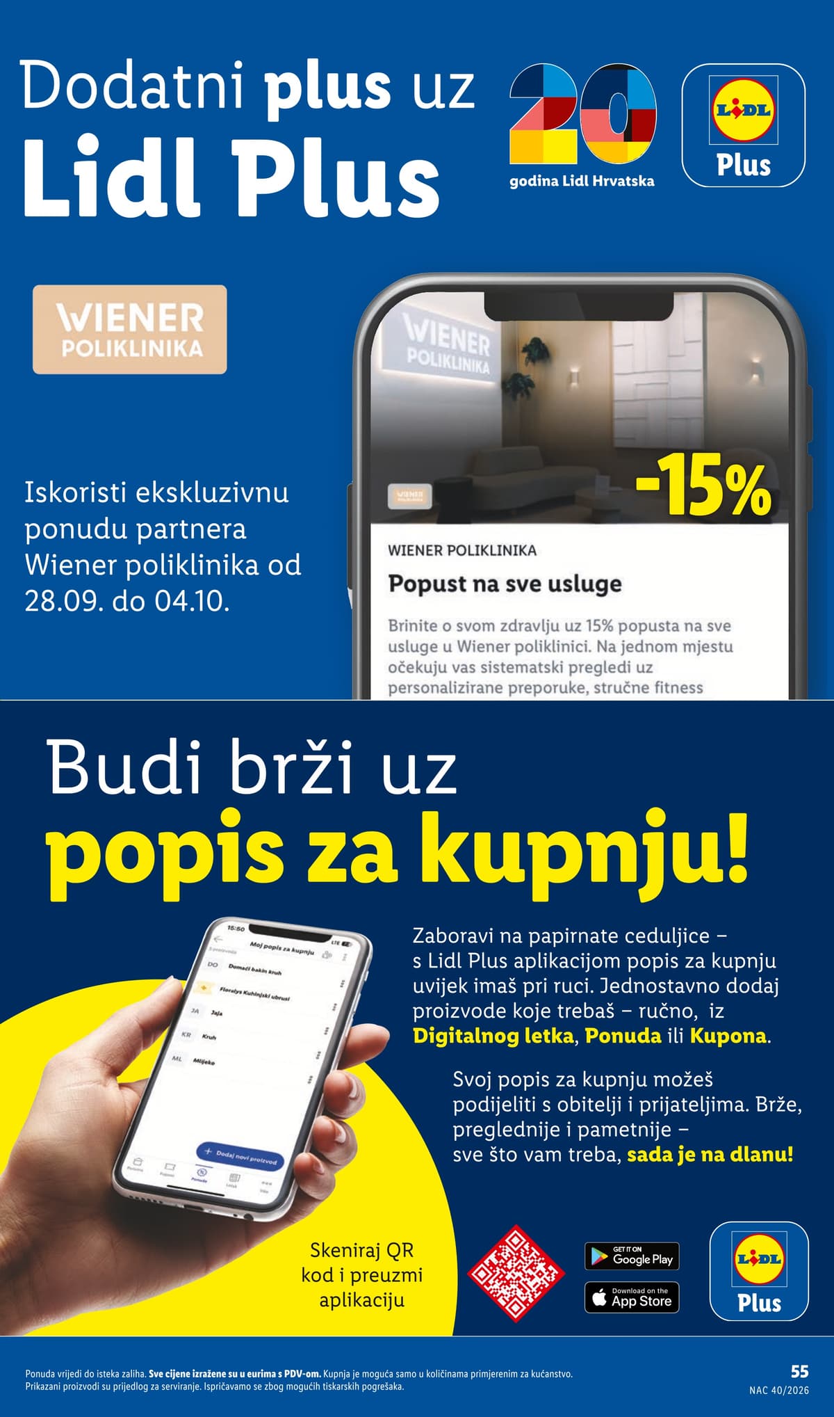 Stranica 55. Lidl kataloga - Tjedna Akcija od 28.09.2026.