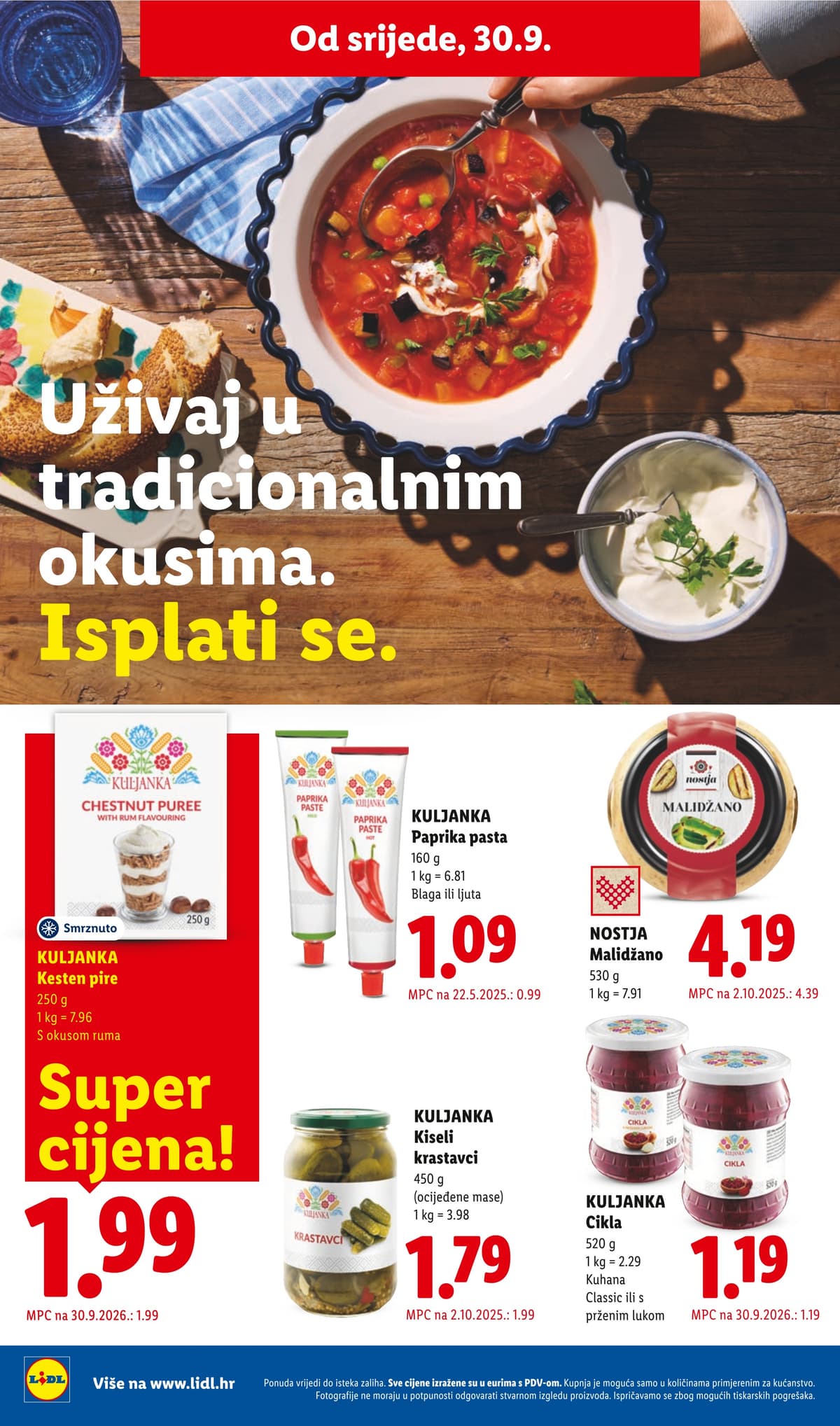 Stranica 62. Lidl kataloga - Tjedna Akcija od 28.09.2026.