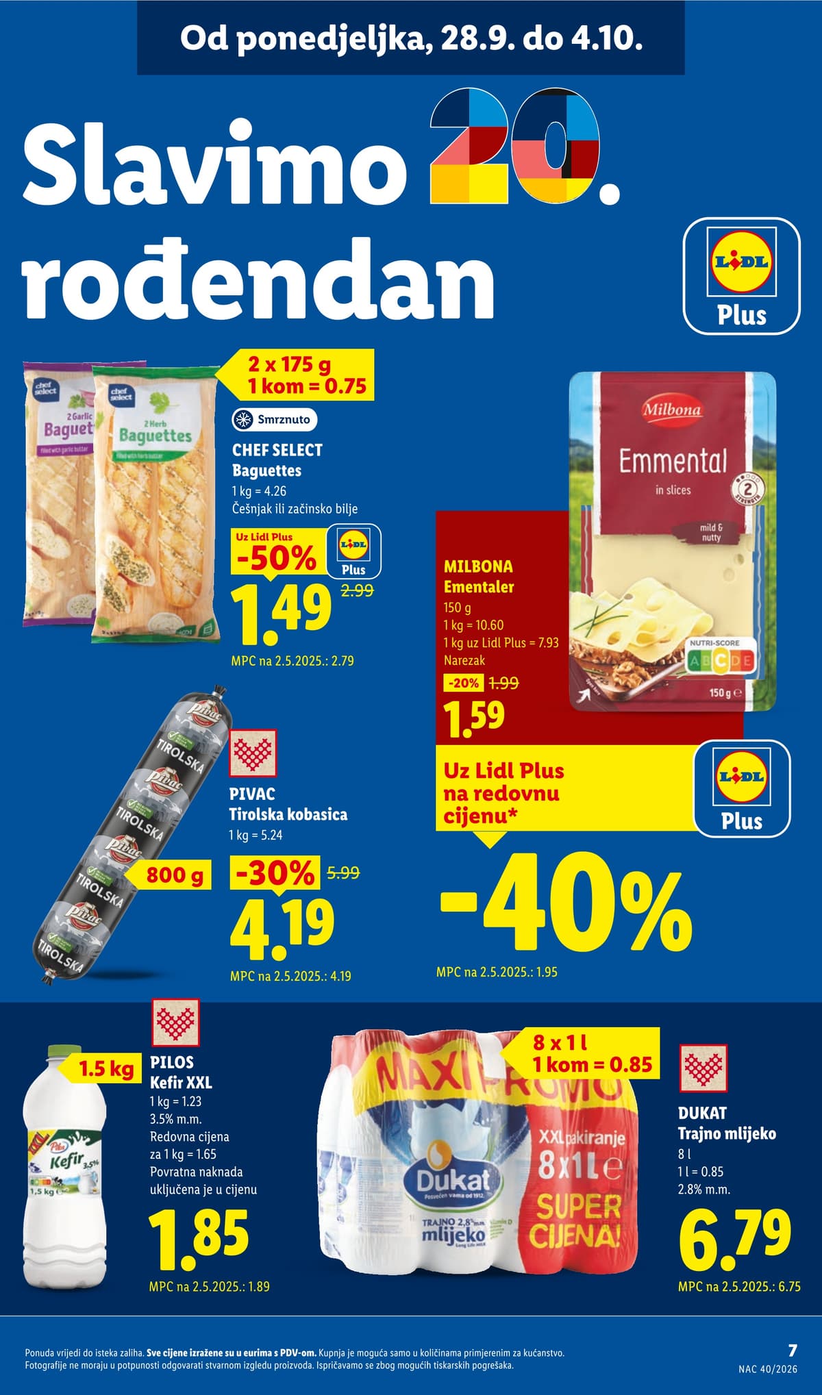Stranica 7. Lidl kataloga - Tjedna Akcija od 28.09.2026.