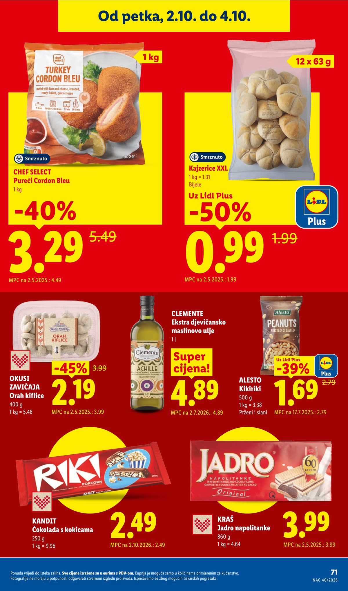 Stranica 71. Lidl kataloga - Tjedna Akcija od 28.09.2026.