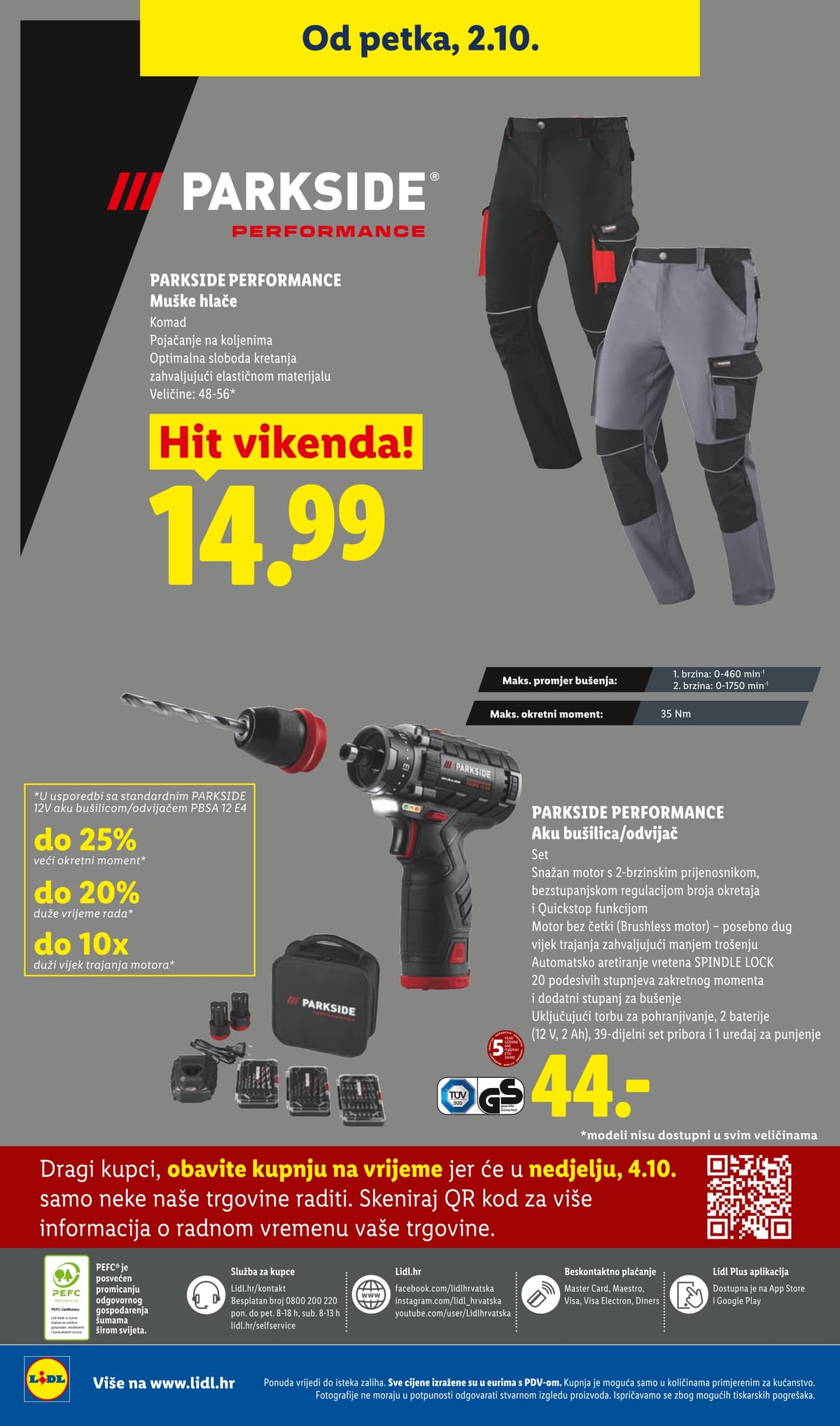 Stranica 72. Lidl kataloga - Tjedna Akcija od 28.09.2026.